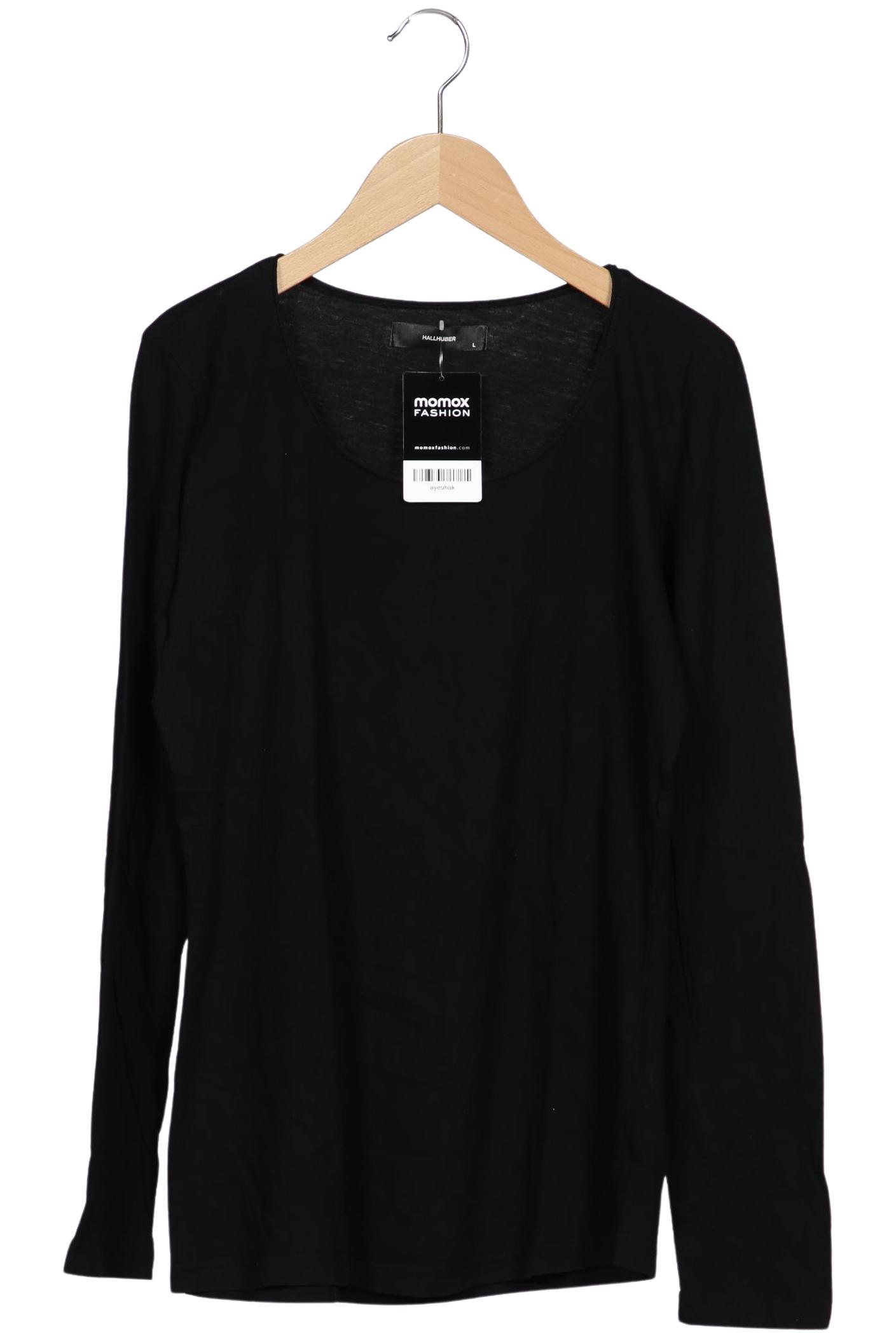 

Hallhuber Damen Langarmshirt, schwarz, Gr. 42