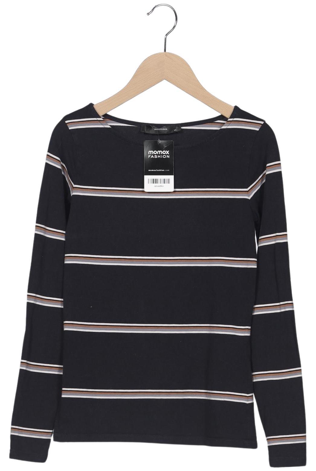 

Hallhuber Damen Langarmshirt, marineblau, Gr. 34