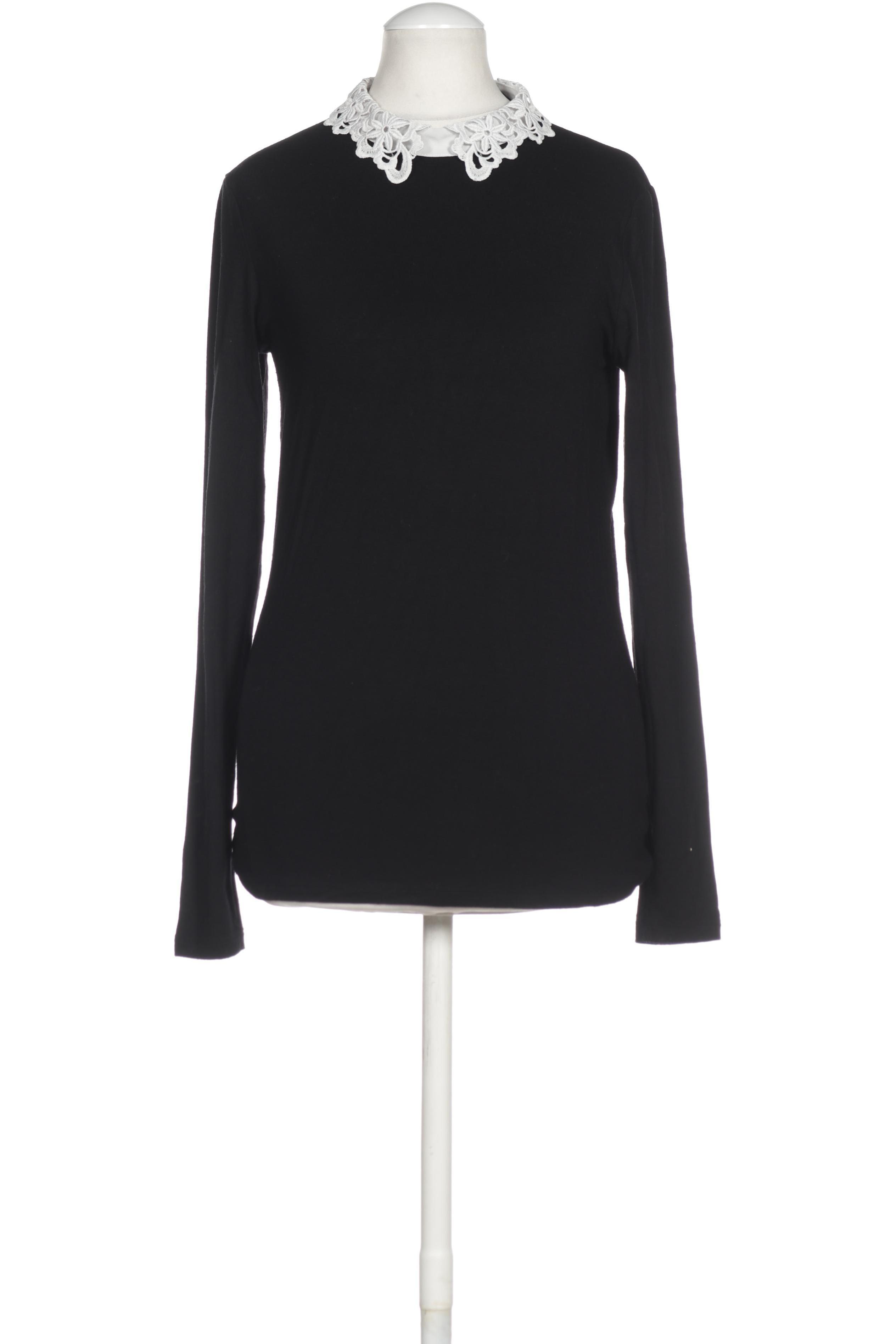 

Hallhuber Damen Langarmshirt, schwarz, Gr.