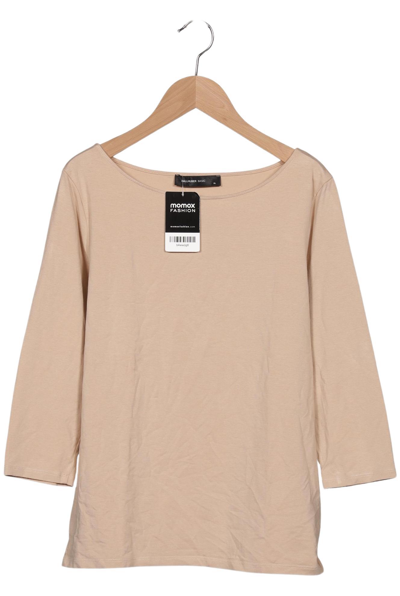 

Hallhuber Damen Langarmshirt, beige, Gr. 44