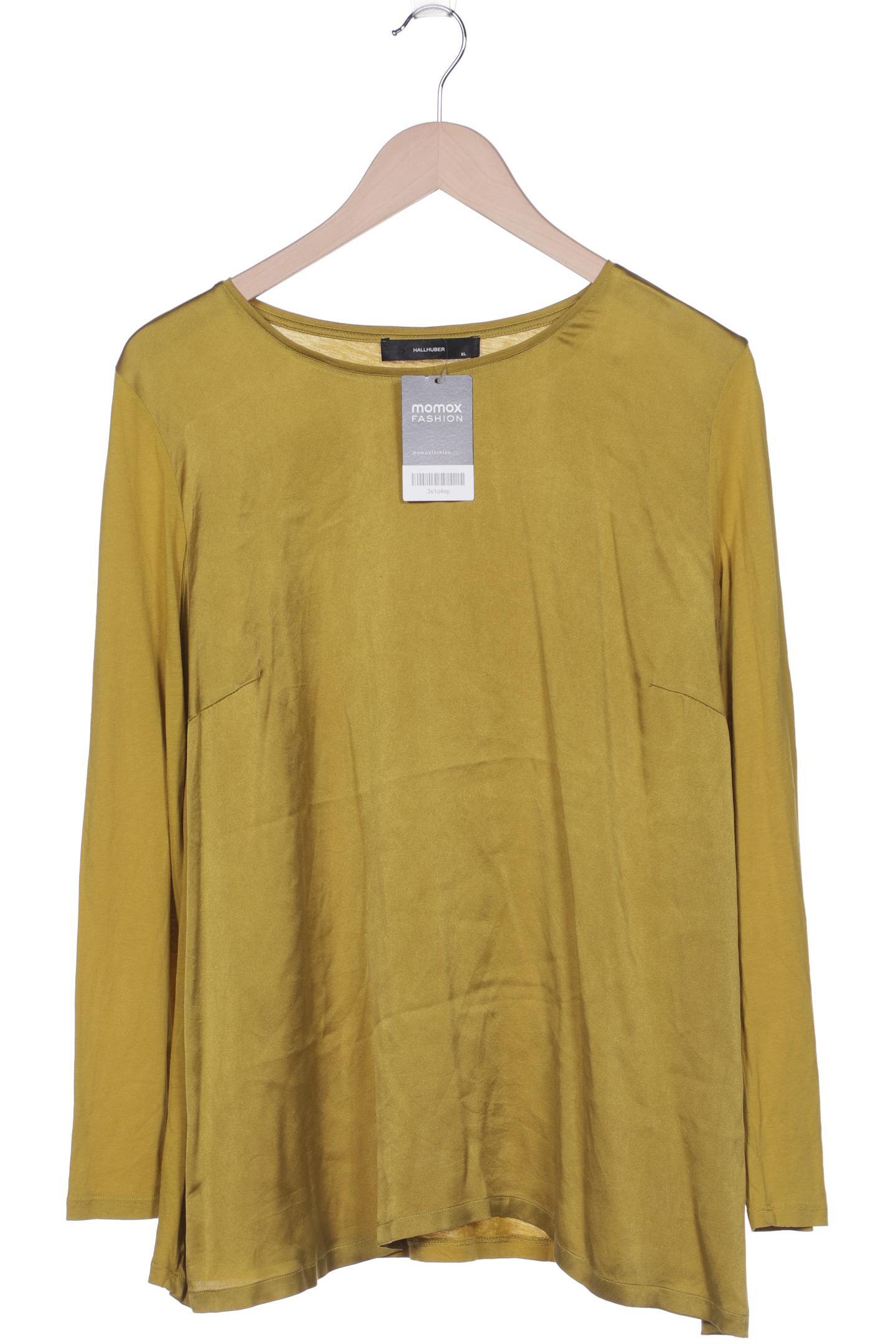 

Hallhuber Damen Langarmshirt, grün, Gr. 44