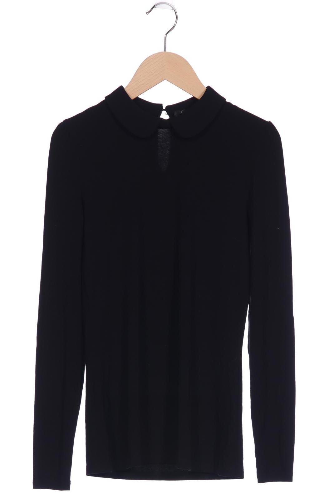 

Hallhuber Damen Langarmshirt, schwarz, Gr. 34
