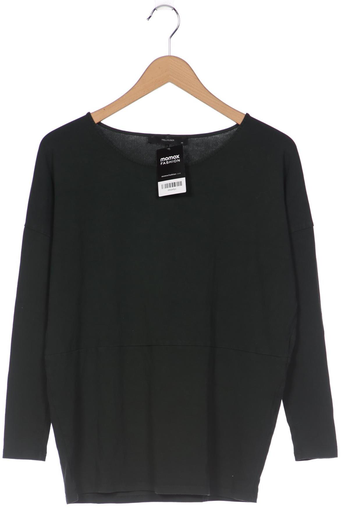 

Hallhuber Damen Langarmshirt, grün, Gr. 34