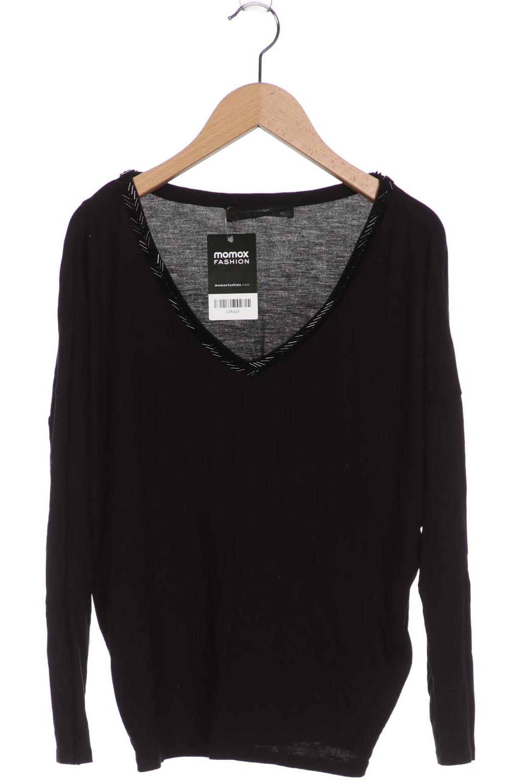 

Hallhuber Damen Langarmshirt, schwarz, Gr. 34