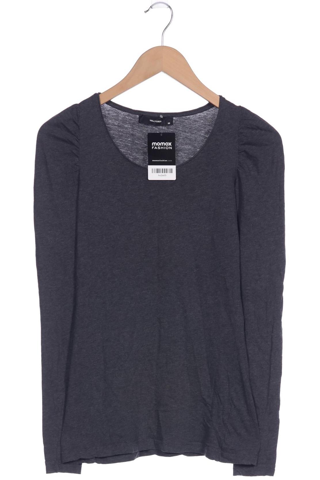 

Hallhuber Damen Langarmshirt, grau, Gr. 34