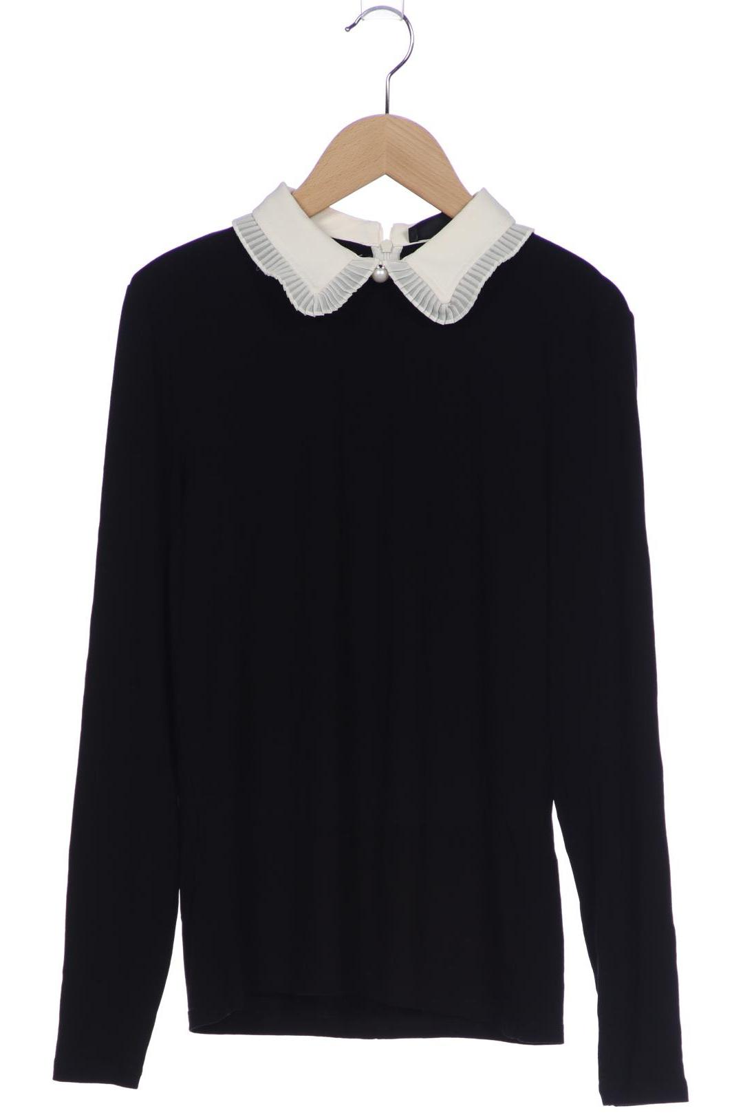 

Hallhuber Damen Langarmshirt, schwarz, Gr. 36
