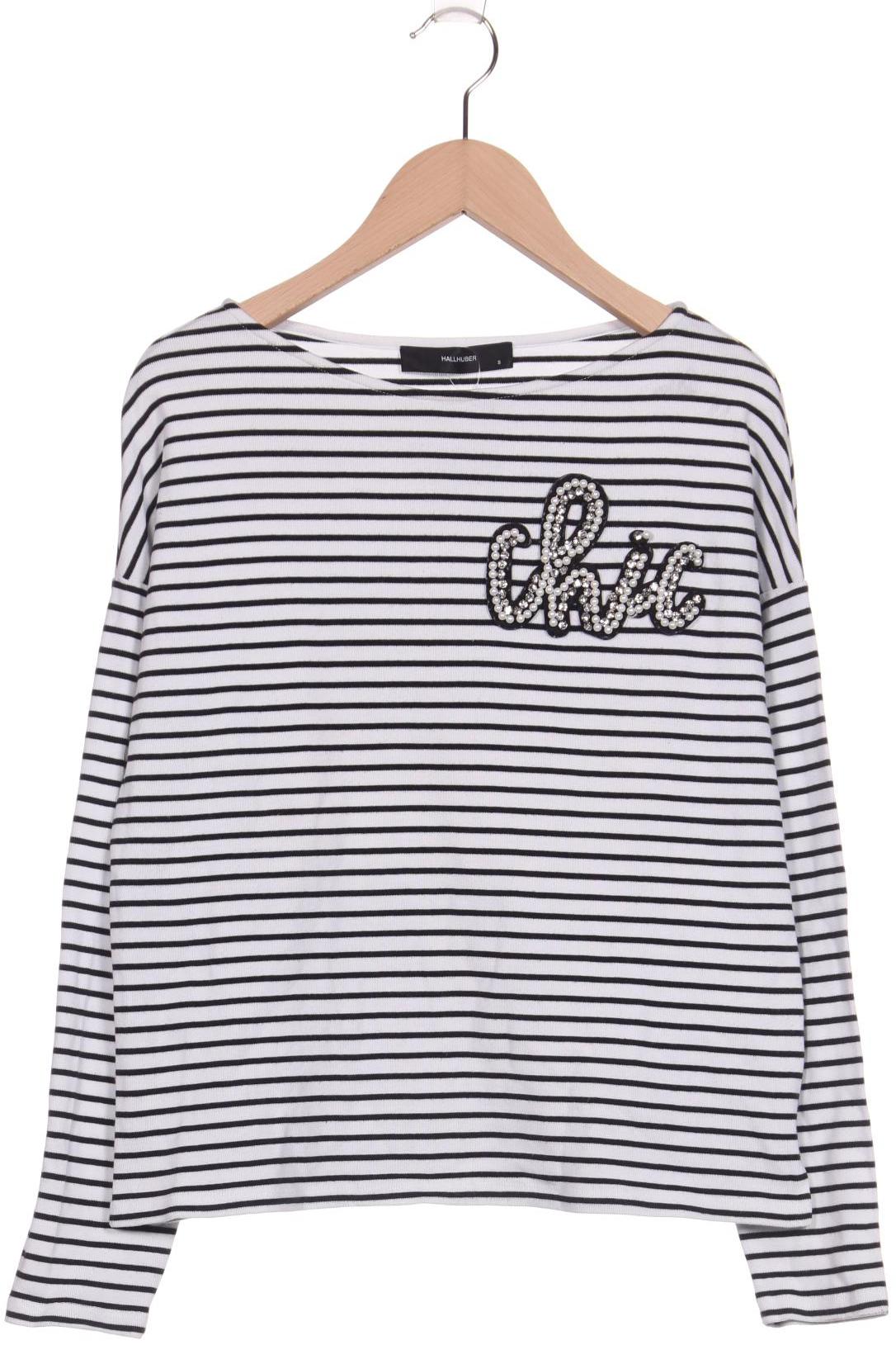 

Hallhuber Damen Langarmshirt, weiß
