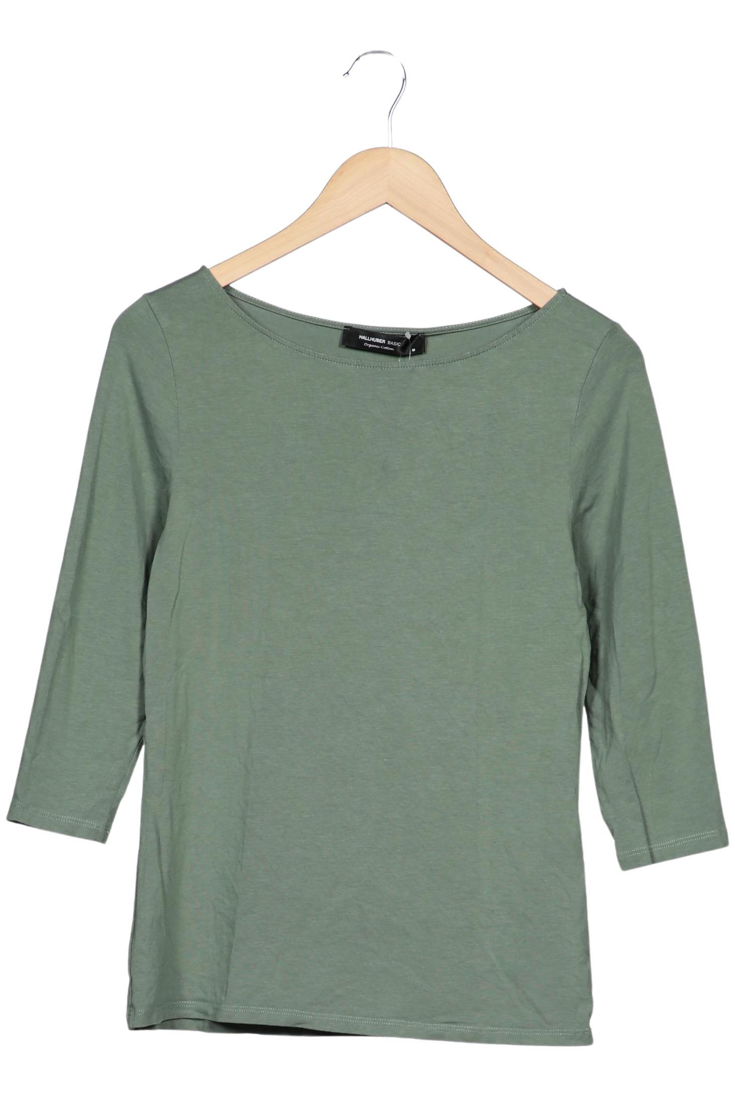 

Hallhuber Damen Langarmshirt, grün, Gr. 38