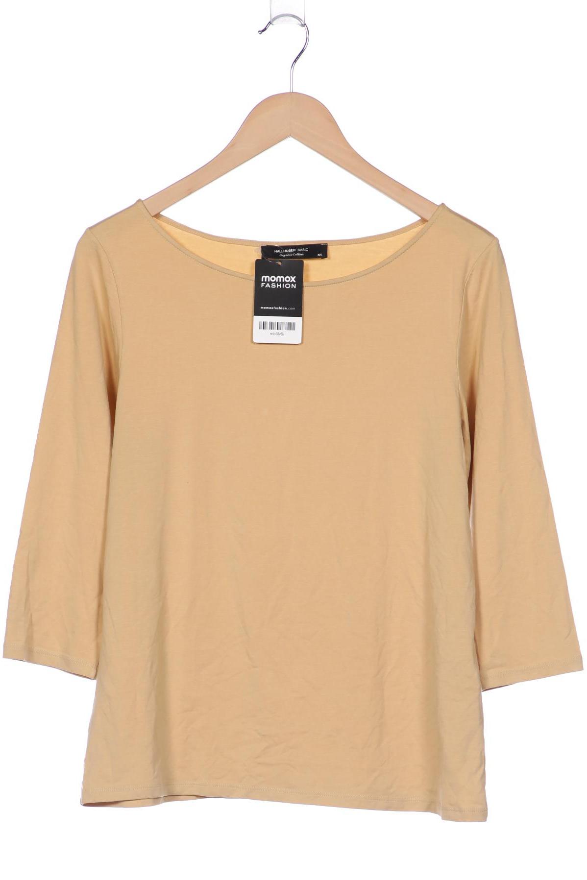 

Hallhuber Damen Langarmshirt, beige, Gr. 46