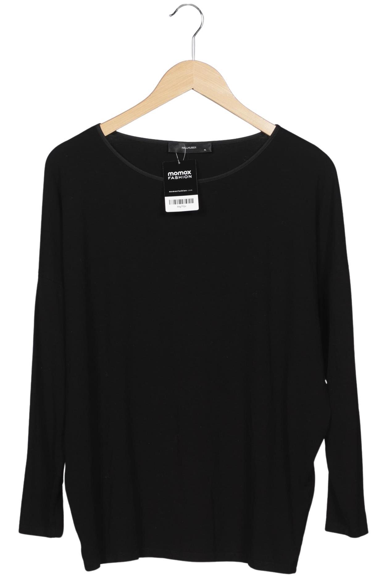

Hallhuber Damen Langarmshirt, schwarz, Gr. 44