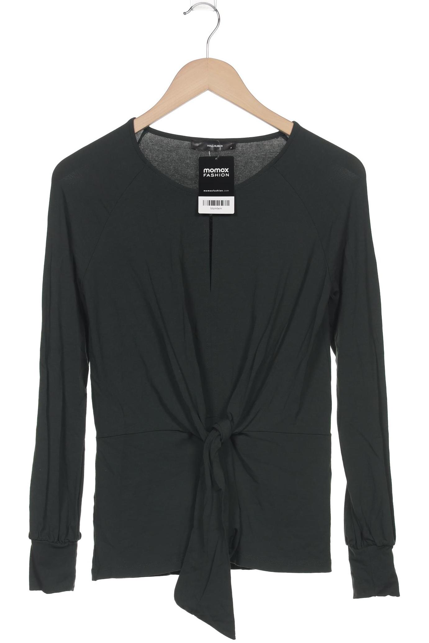 

Hallhuber Damen Langarmshirt, grün, Gr. 36