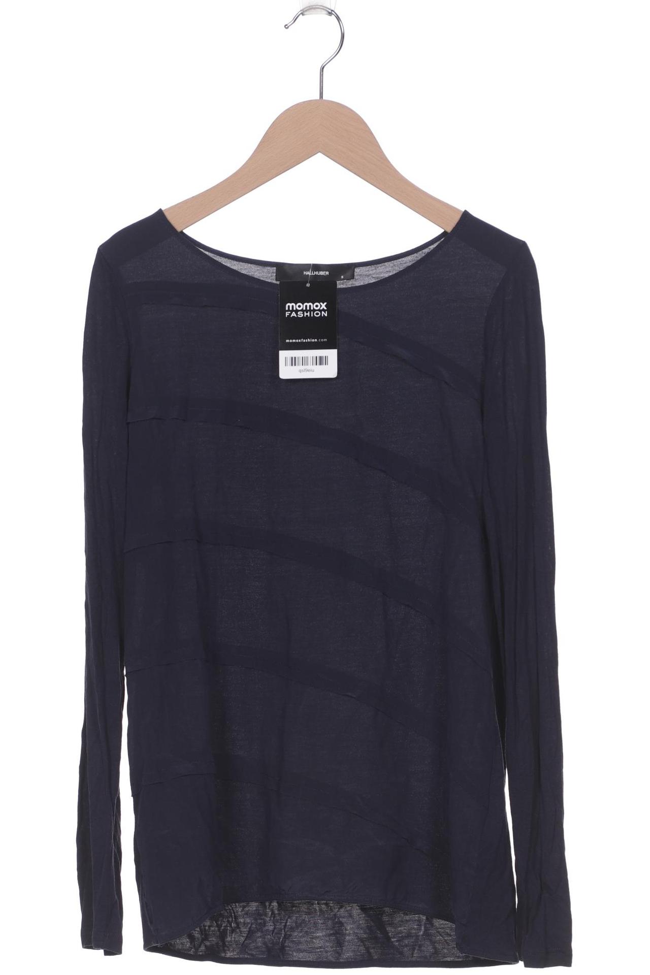

Hallhuber Damen Langarmshirt, marineblau, Gr. 36