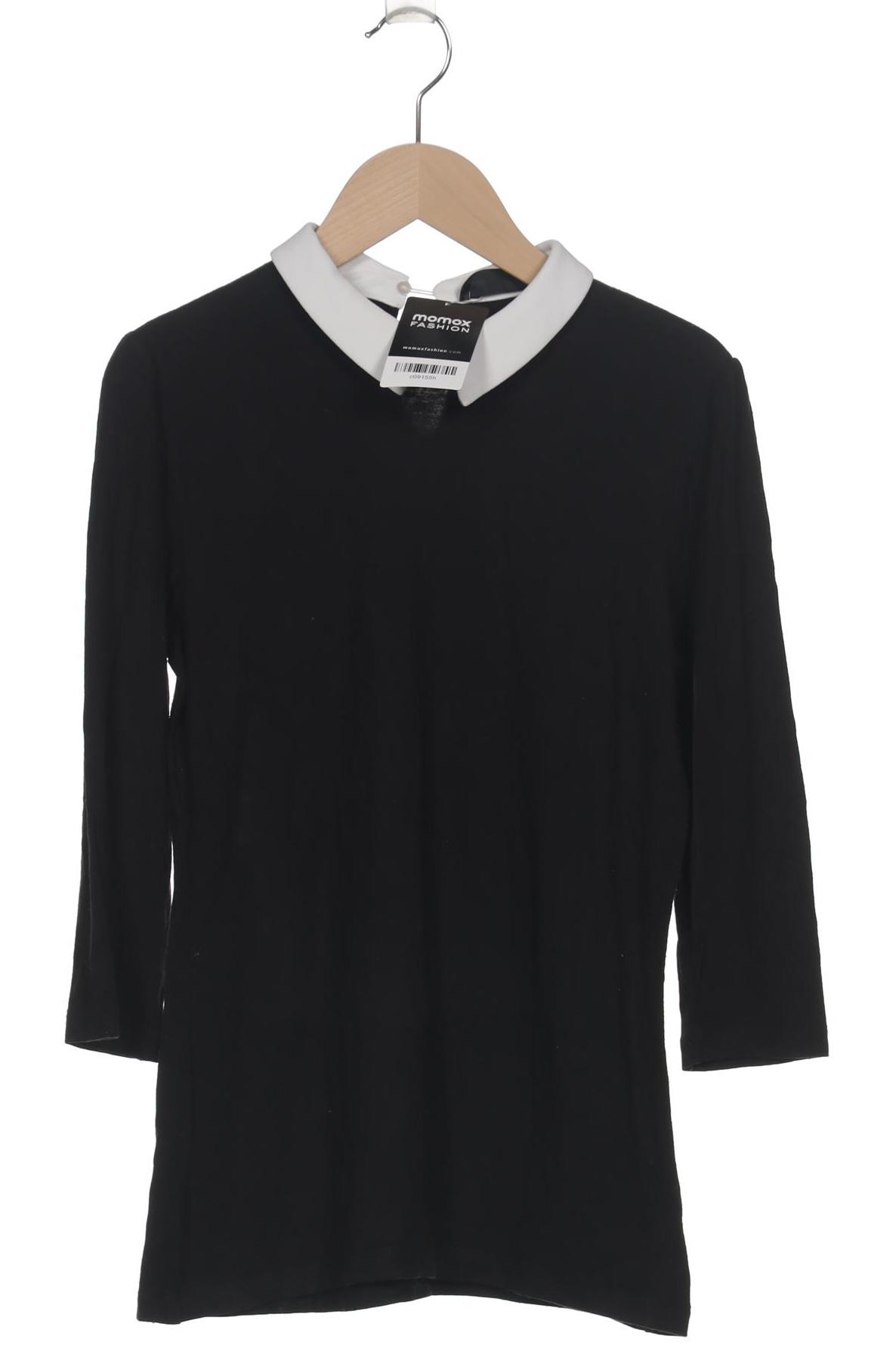 

Hallhuber Damen Langarmshirt, schwarz, Gr. 36