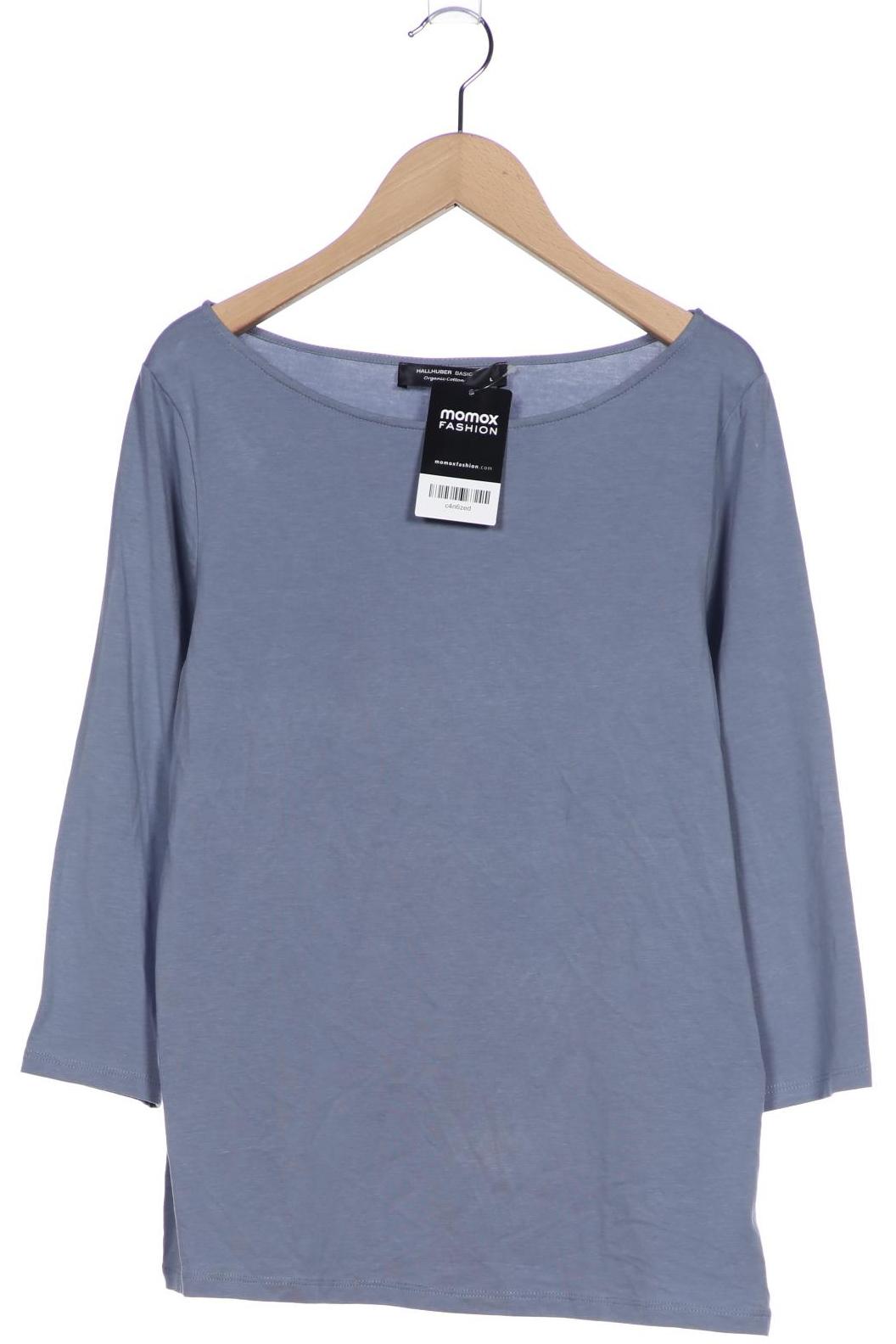 

Hallhuber Damen Langarmshirt, hellblau, Gr. 42