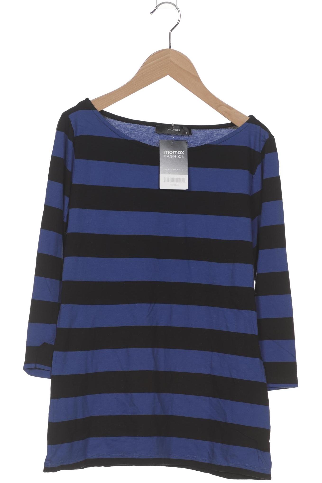 

Hallhuber Damen Langarmshirt, blau, Gr. 42