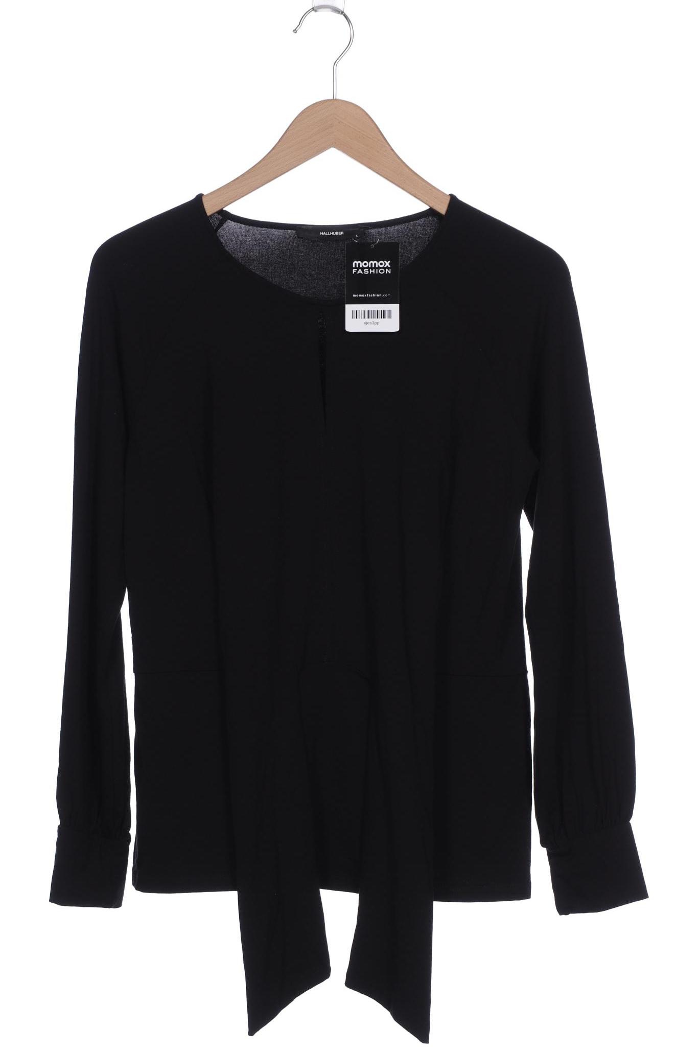 

Hallhuber Damen Langarmshirt, schwarz, Gr. 42