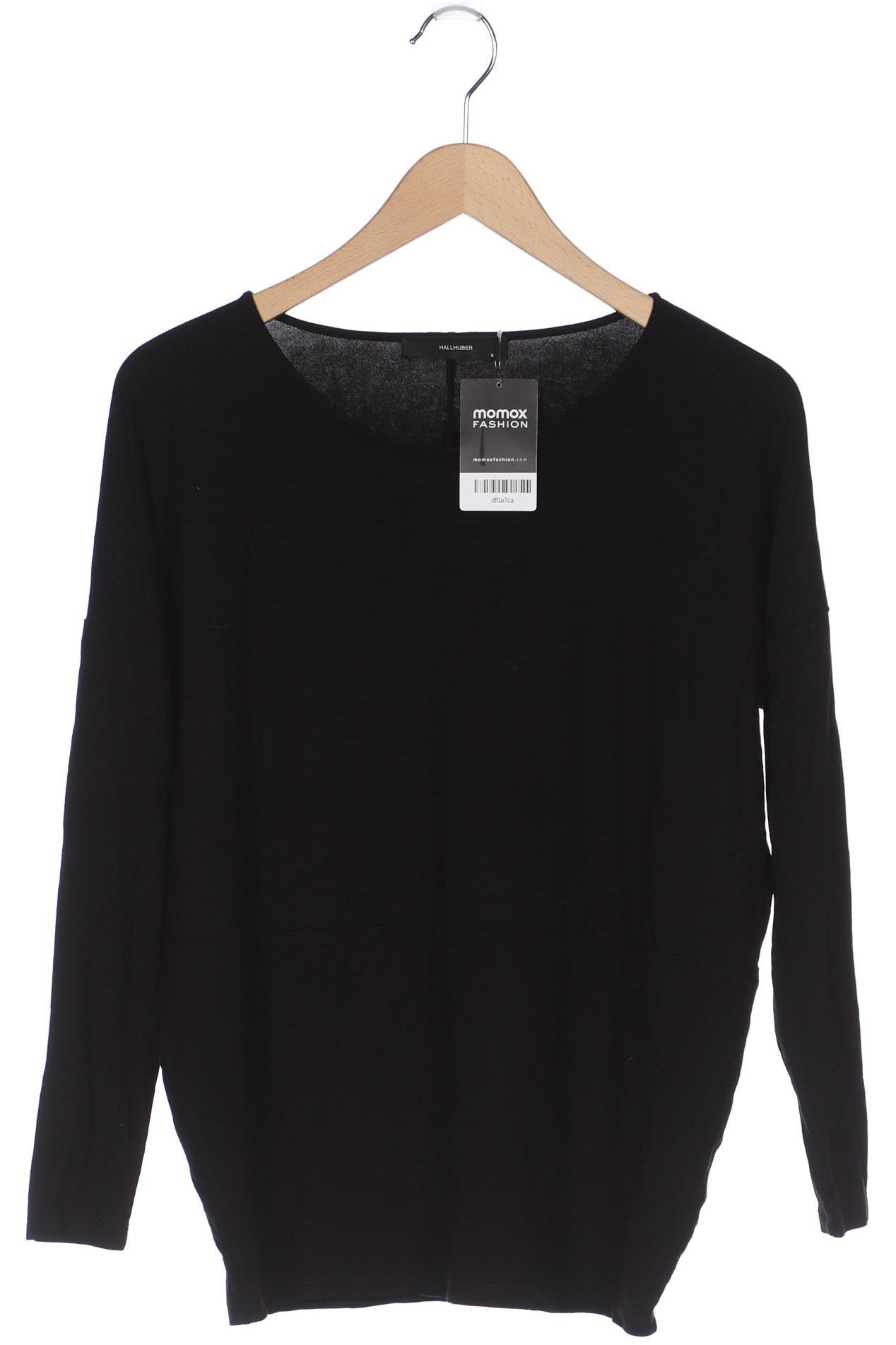 

Hallhuber Damen Langarmshirt, schwarz, Gr. 36