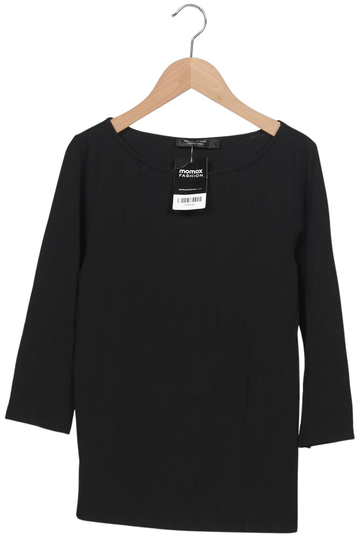 

Hallhuber Damen Langarmshirt, schwarz, Gr. 42