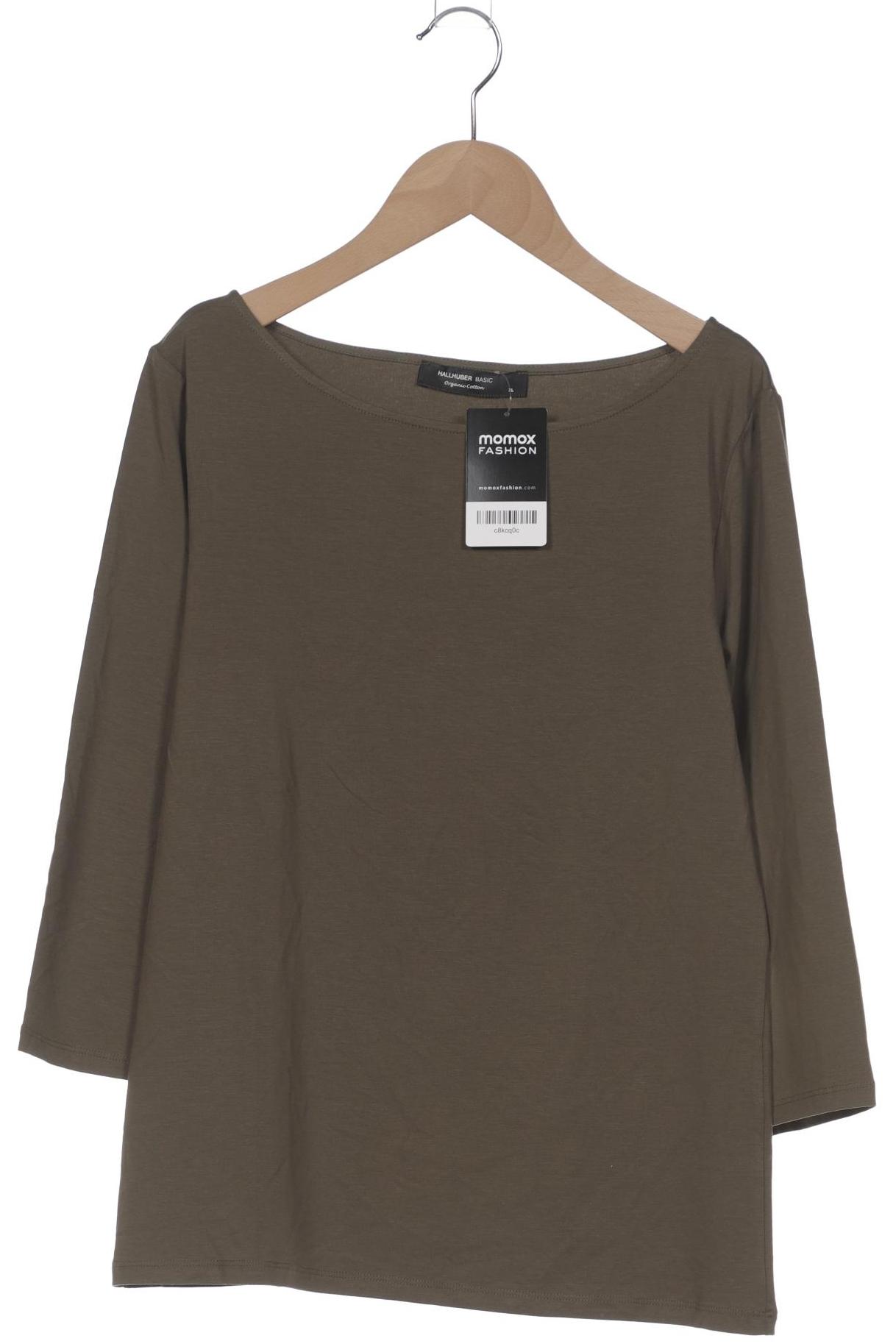 

Hallhuber Damen Langarmshirt, grün, Gr. 44