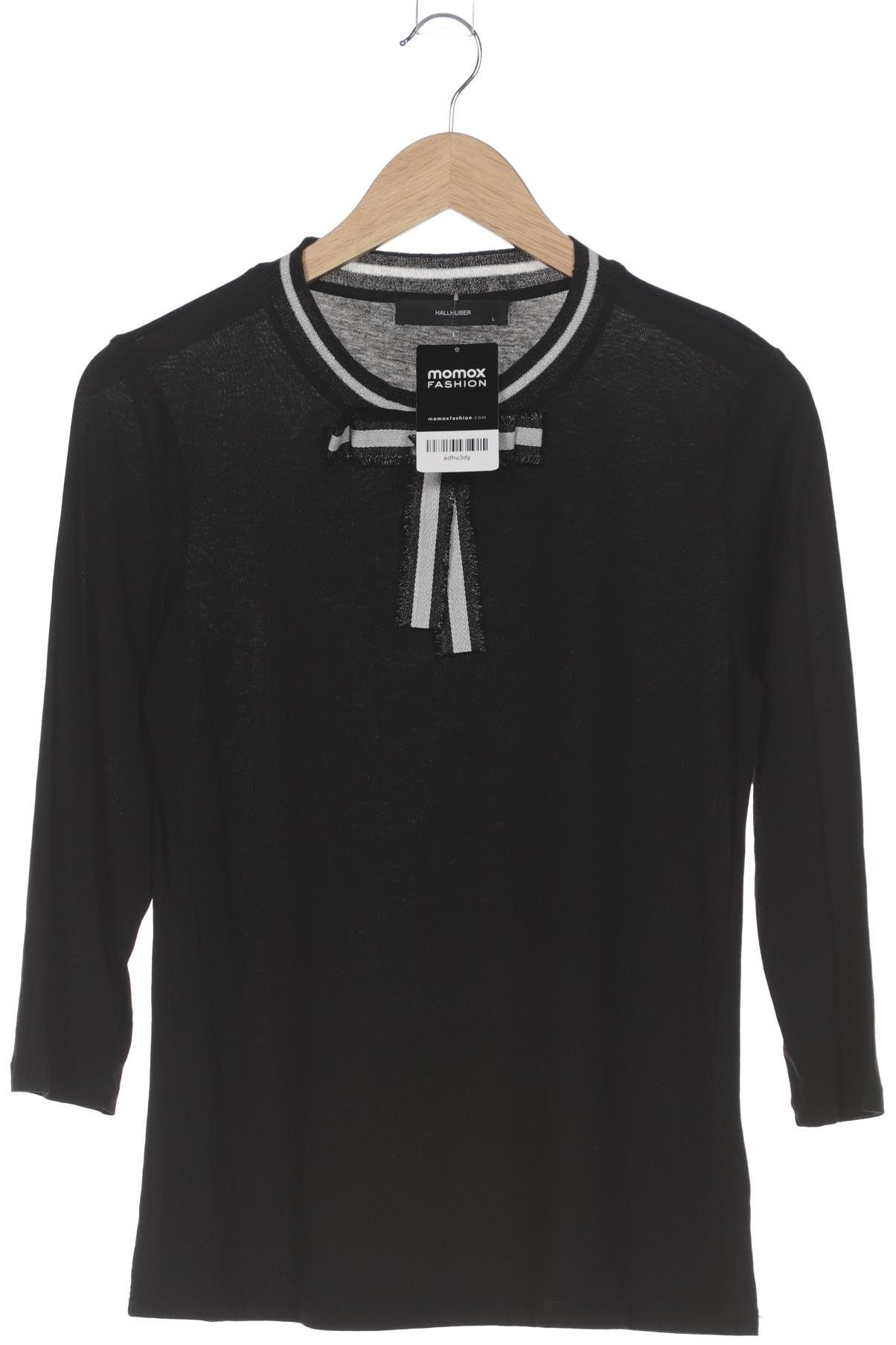 

Hallhuber Damen Langarmshirt, schwarz, Gr. 42