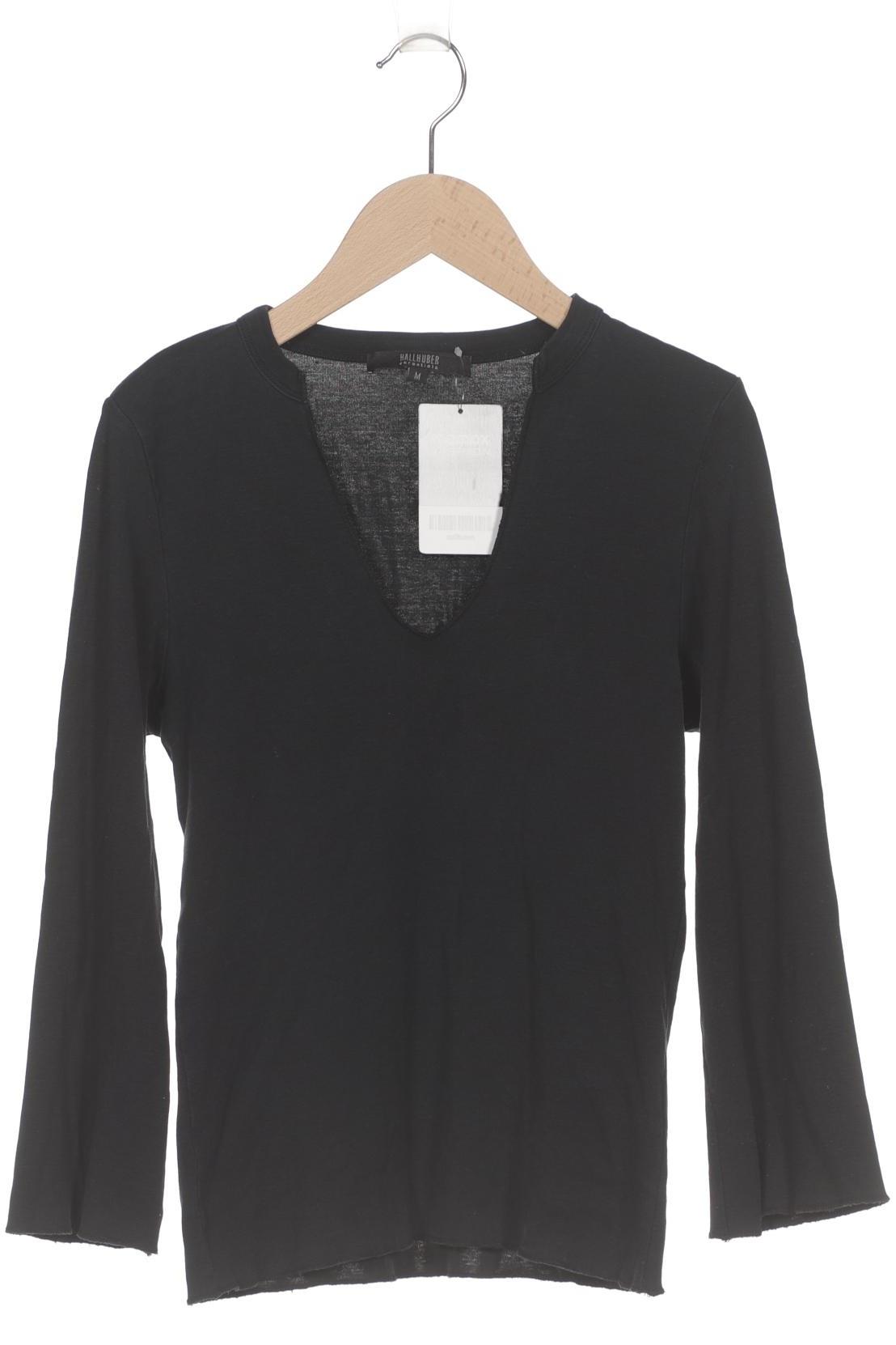 

Hallhuber Damen Langarmshirt, schwarz, Gr. 38
