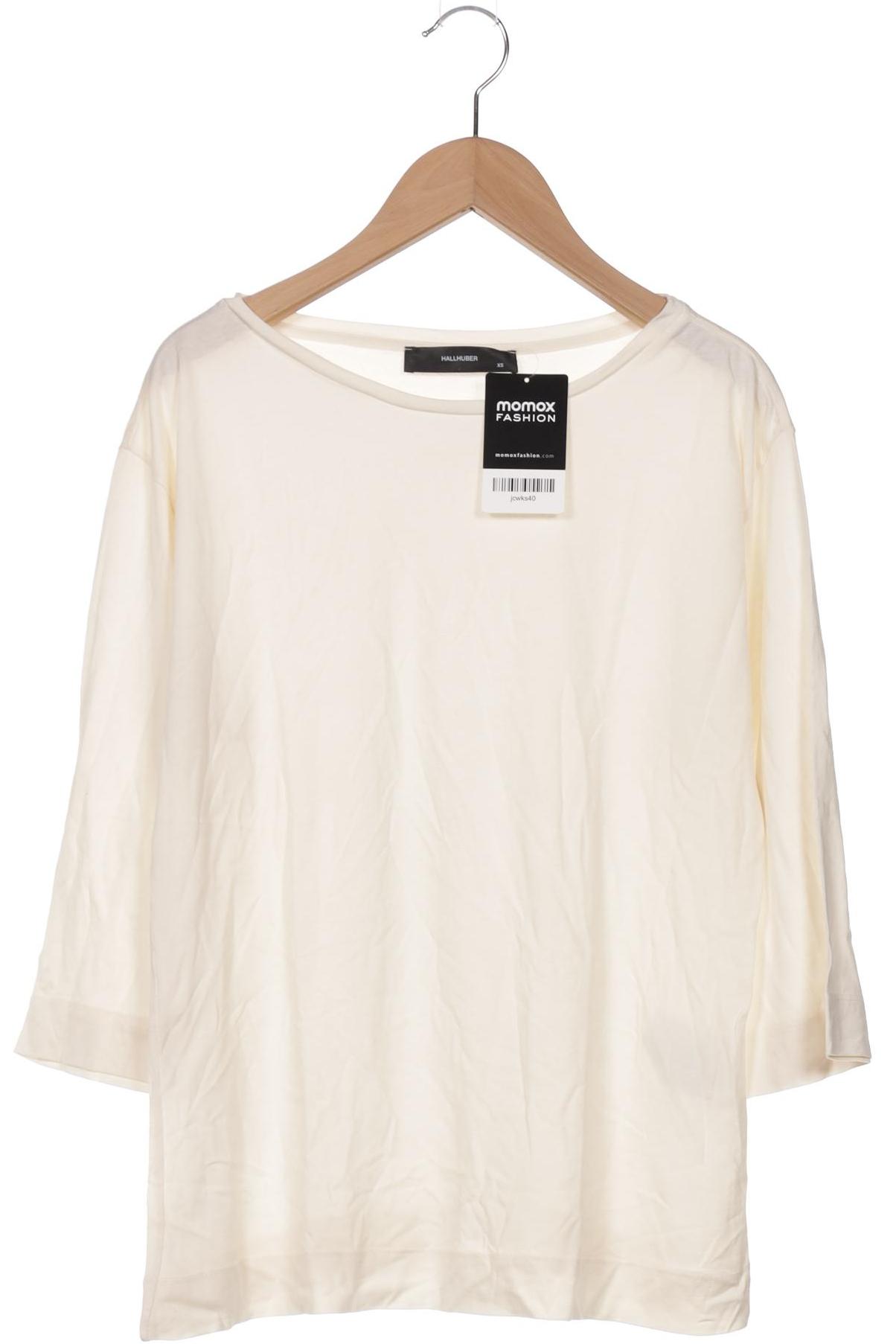 

Hallhuber Damen Langarmshirt, cremeweiß, Gr. 34