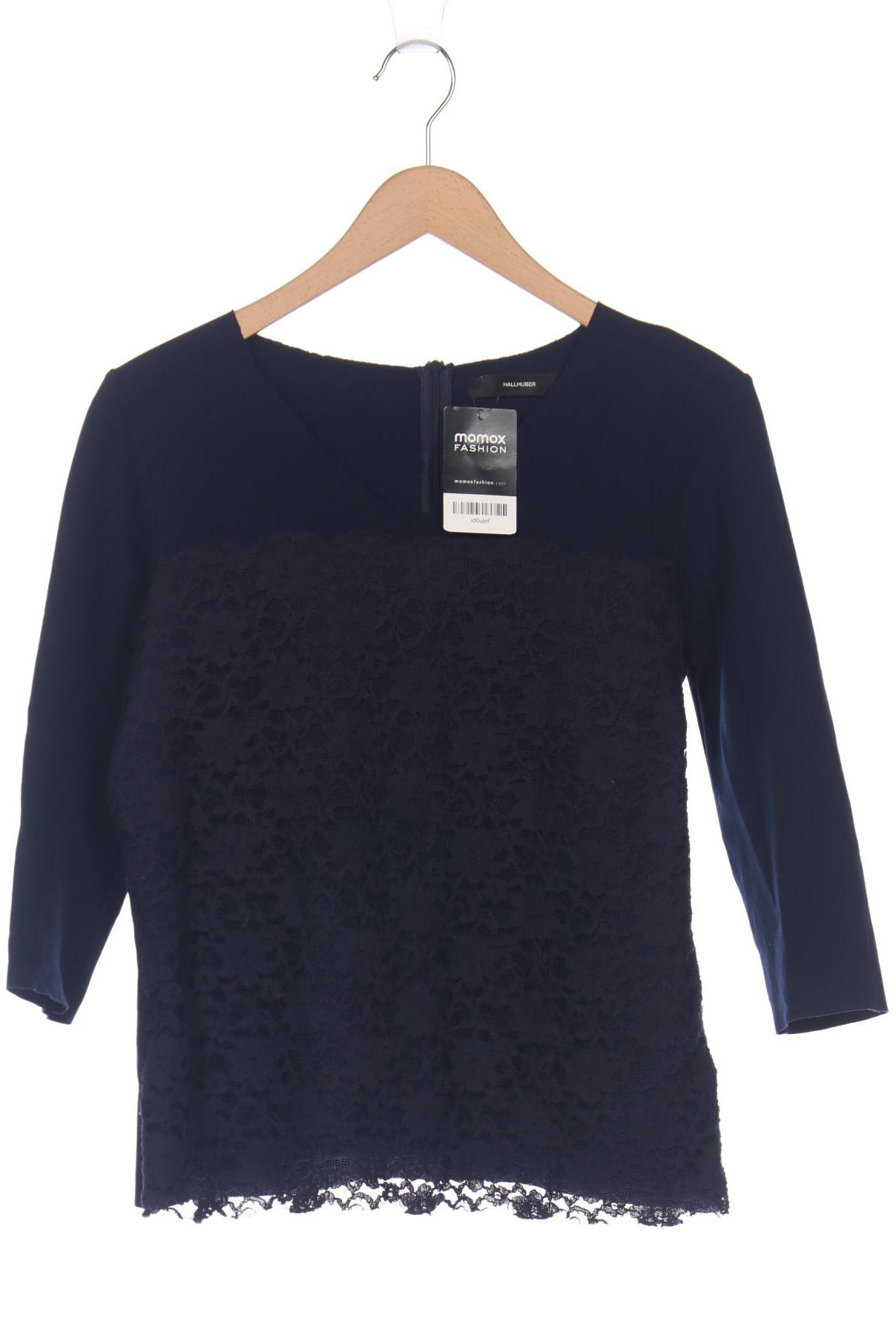 

Hallhuber Damen Langarmshirt, marineblau, Gr. 44