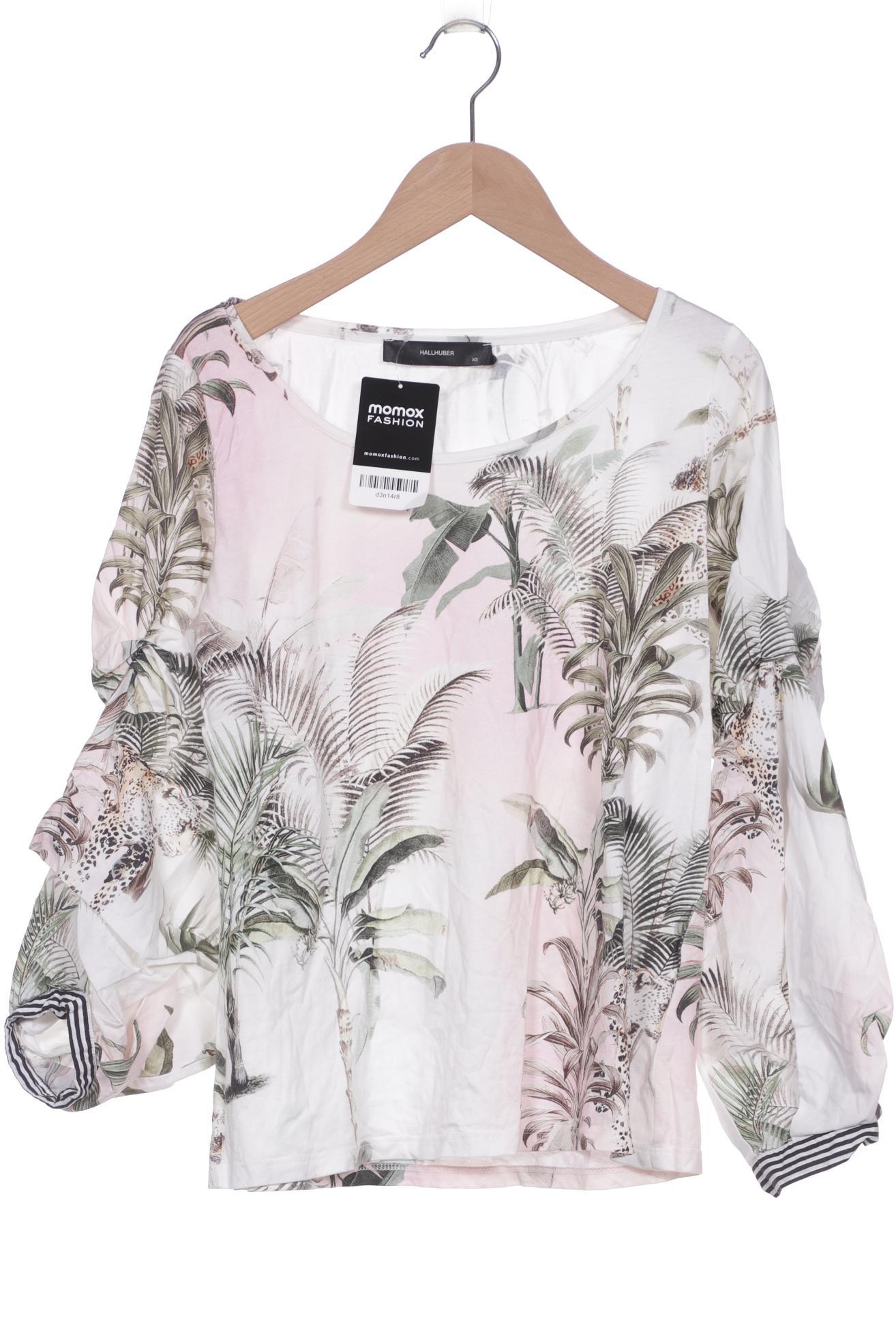 

Hallhuber Damen Langarmshirt, weiß