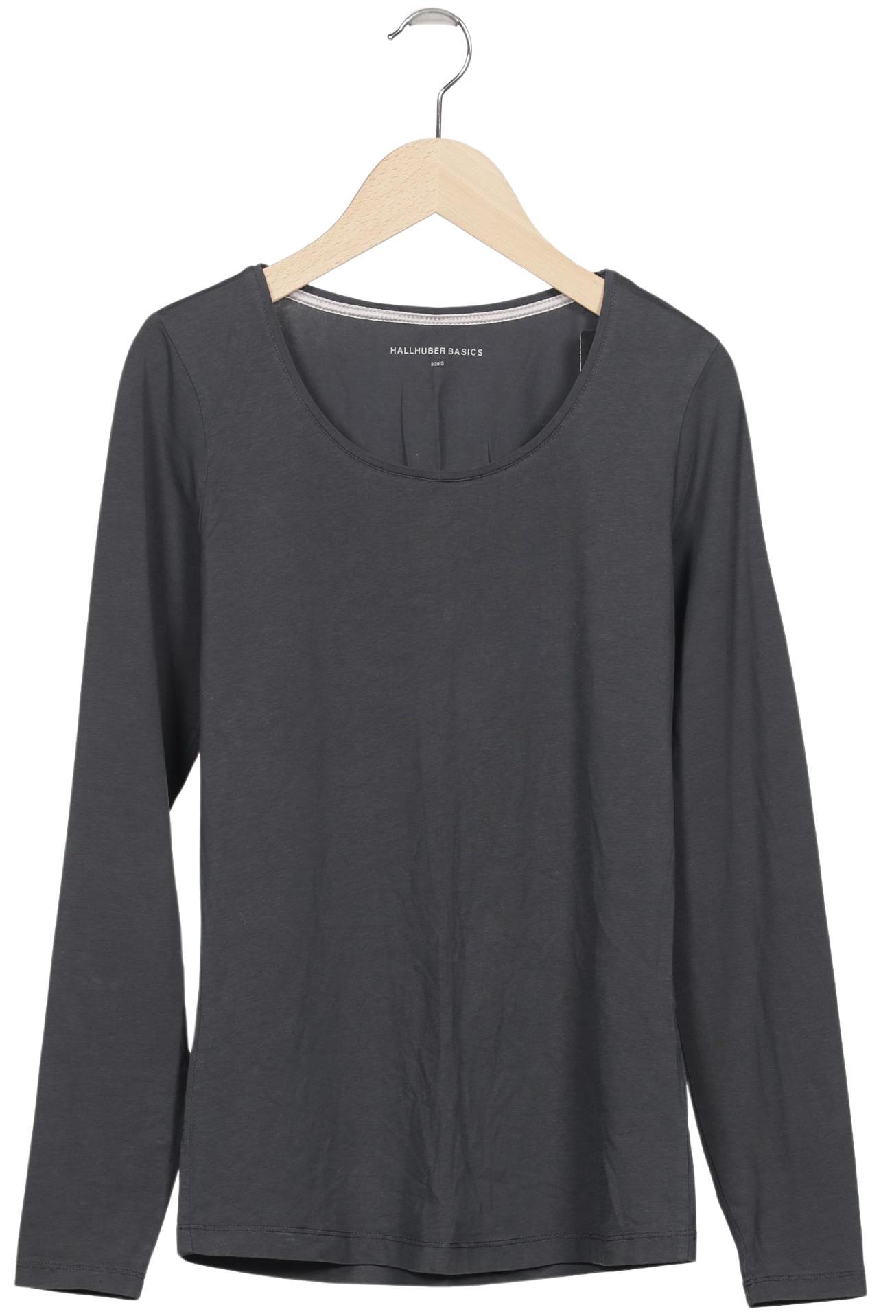 

Hallhuber Damen Langarmshirt, grau, Gr. 36