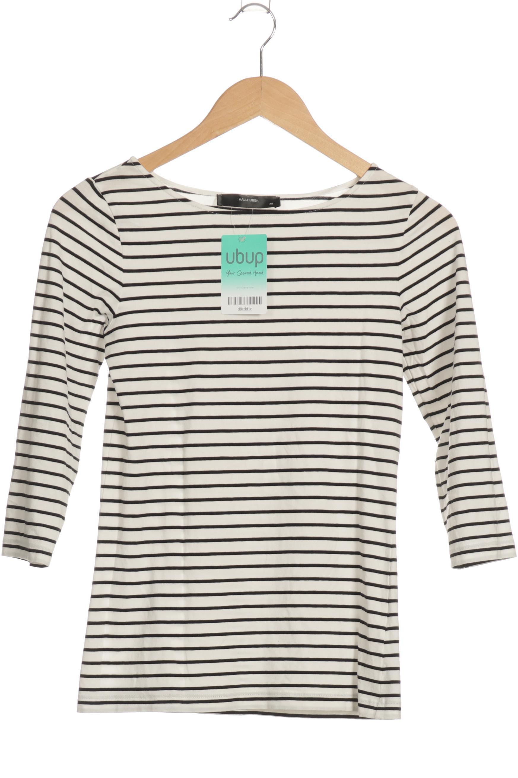 

Hallhuber Damen Langarmshirt, weiß, Gr.