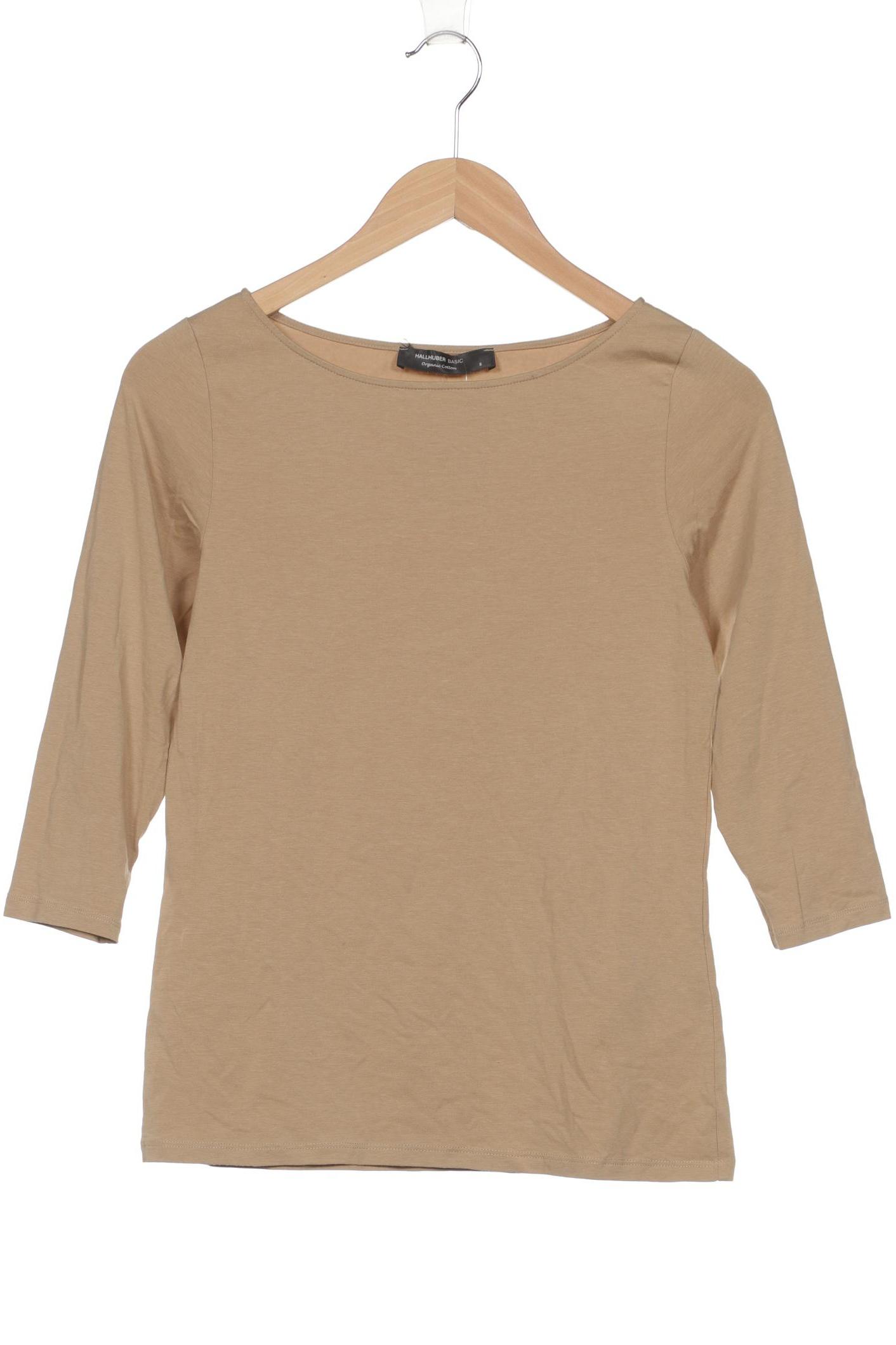 

Hallhuber Damen Langarmshirt, beige, Gr. 36