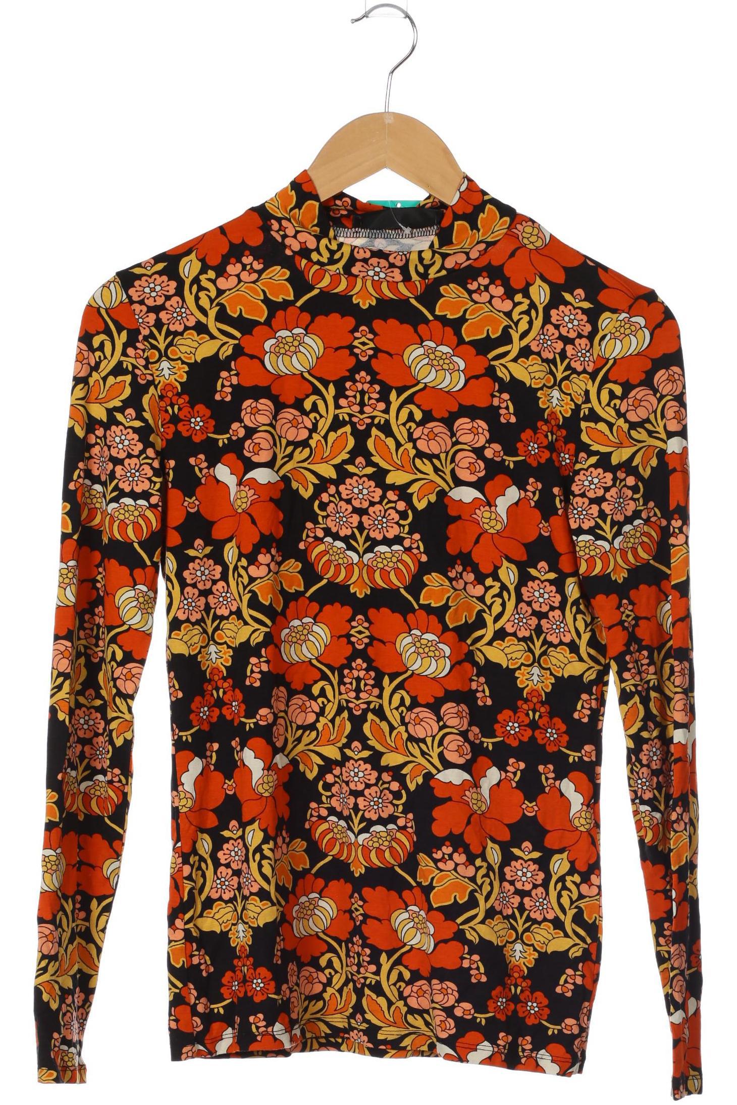 

Hallhuber Damen Langarmshirt, orange, Gr.