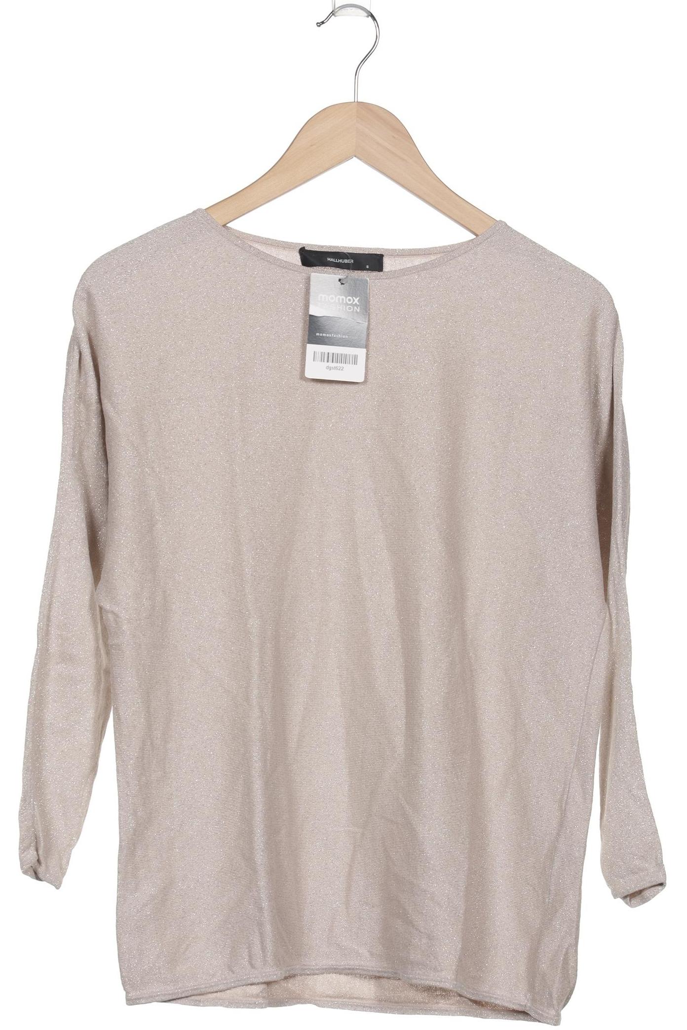 

Hallhuber Damen Langarmshirt, beige, Gr. 36