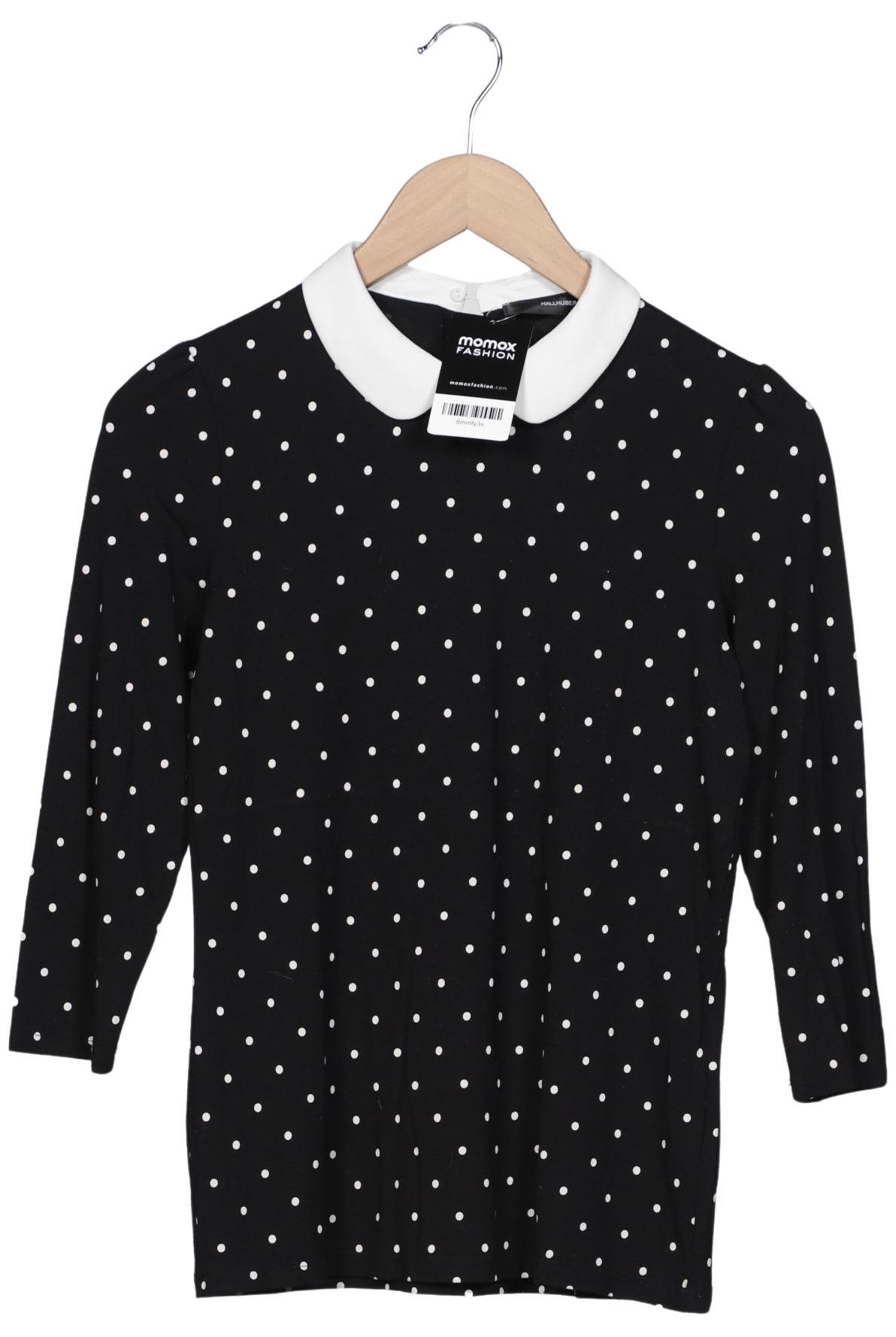 

Hallhuber Damen Langarmshirt, schwarz, Gr. 36