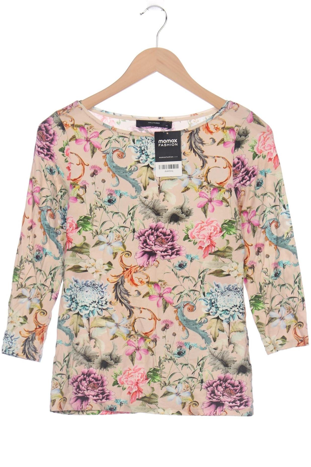 

Hallhuber Damen Langarmshirt, pink, Gr. 34