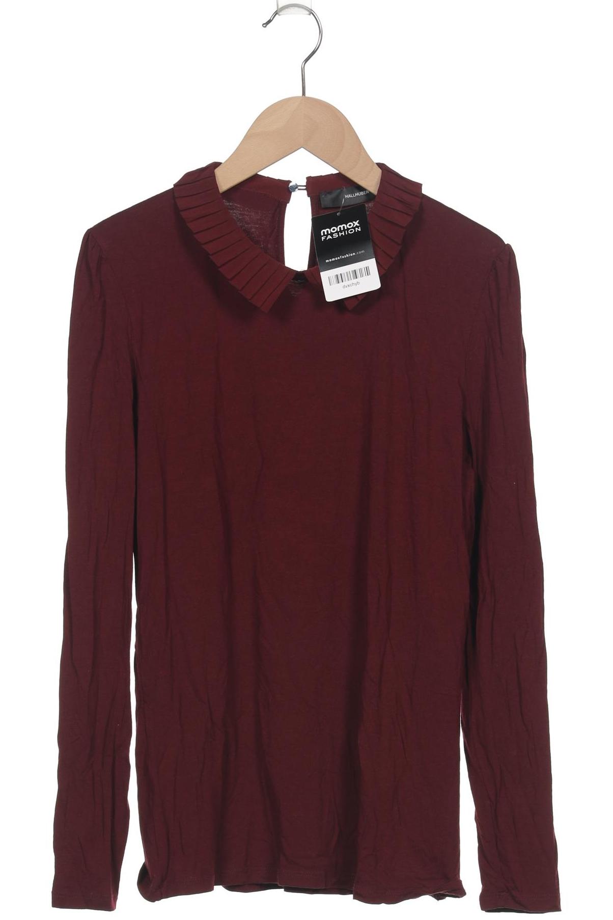 

Hallhuber Damen Langarmshirt, bordeaux, Gr. 38