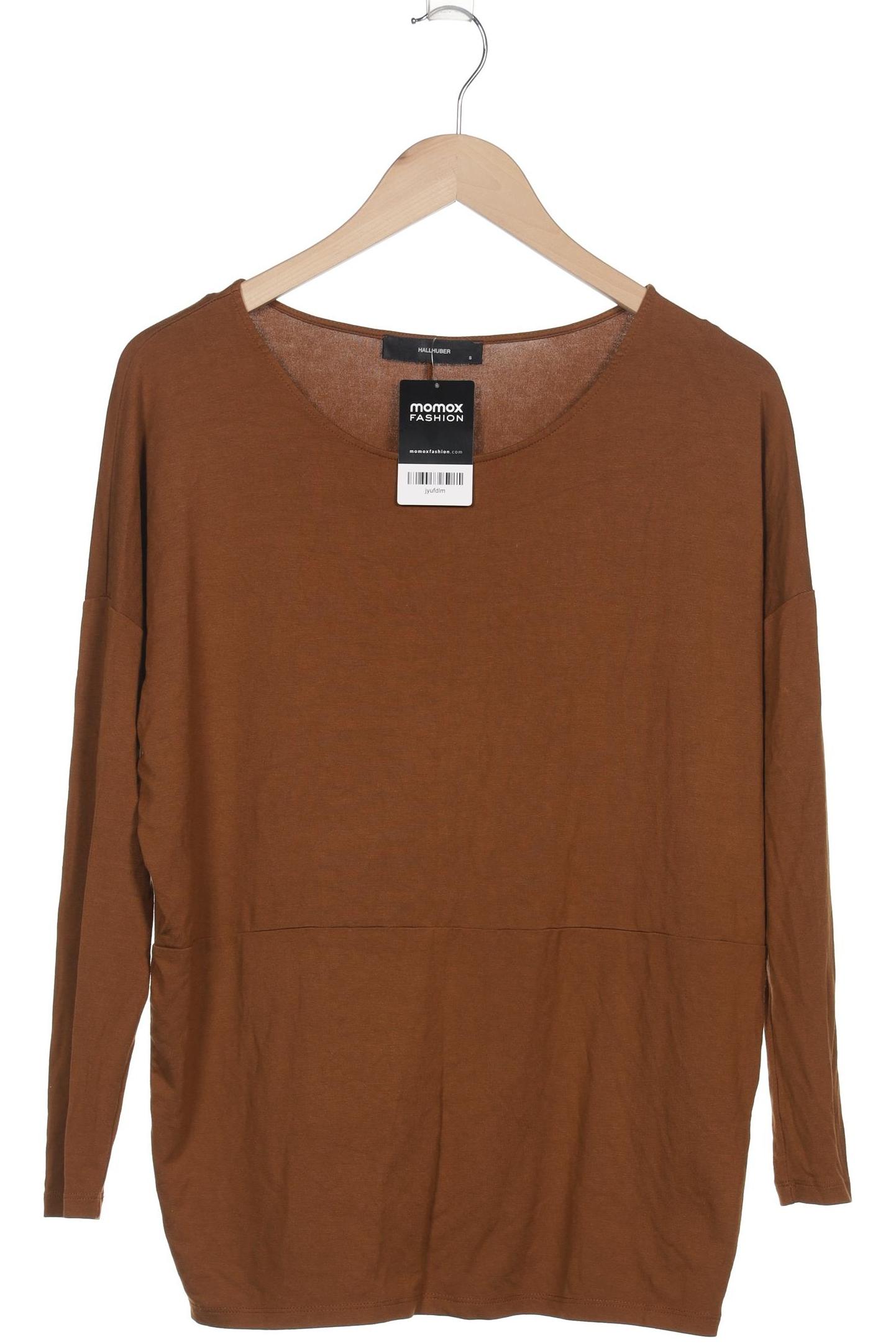 

Hallhuber Damen Langarmshirt, braun, Gr. 36
