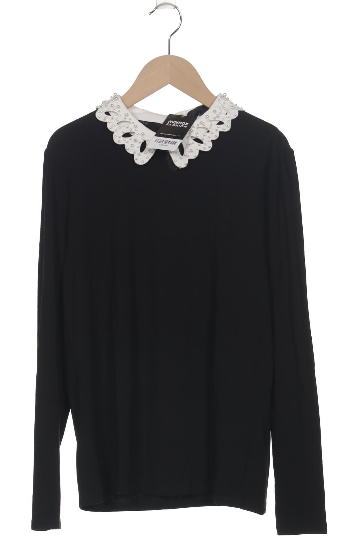 

Hallhuber Damen Langarmshirt, schwarz, Gr. 44