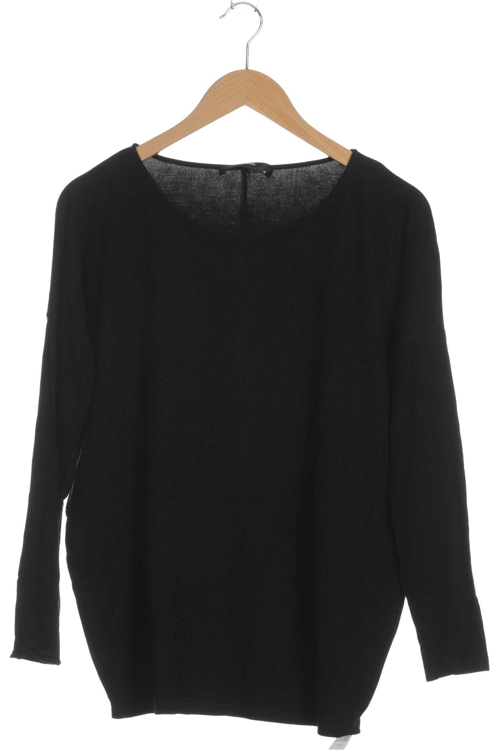 

Hallhuber Damen Langarmshirt, schwarz, Gr.