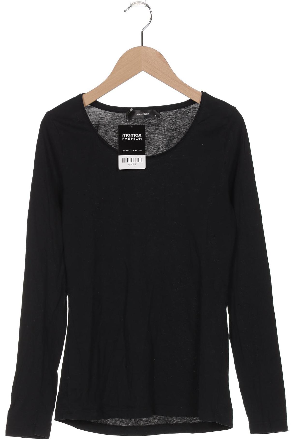 

Hallhuber Damen Langarmshirt, schwarz, Gr. 36