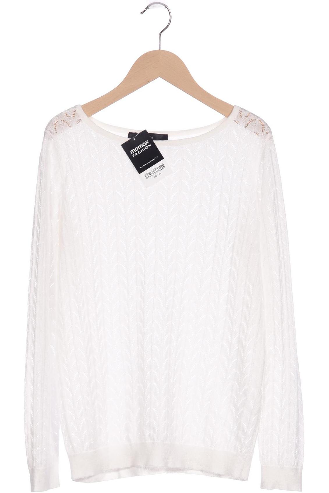 

Hallhuber Damen Langarmshirt, weiß, Gr. 38