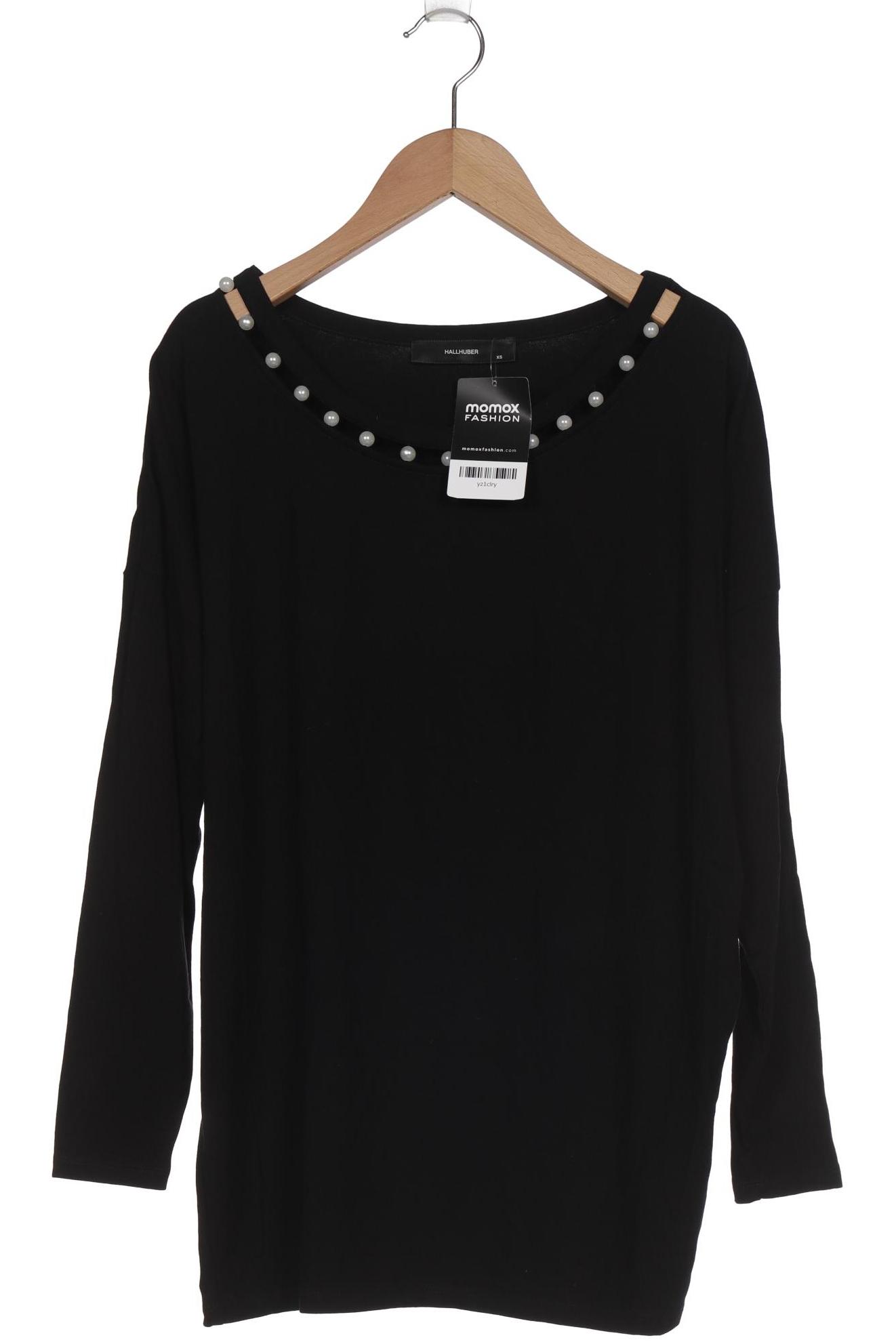 

Hallhuber Damen Langarmshirt, schwarz