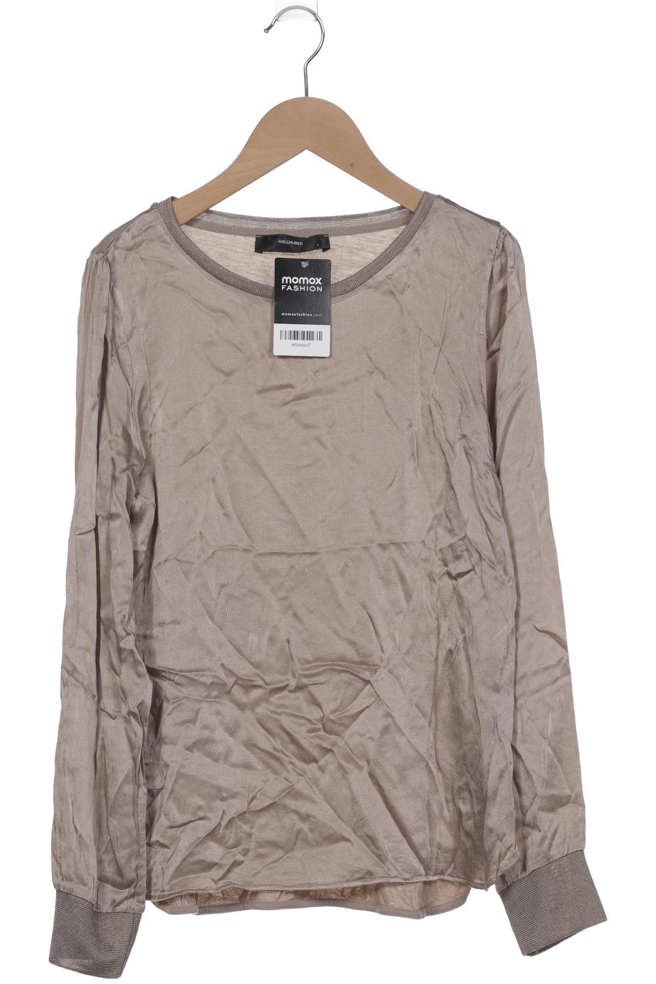 

Hallhuber Damen Langarmshirt, braun, Gr. 42