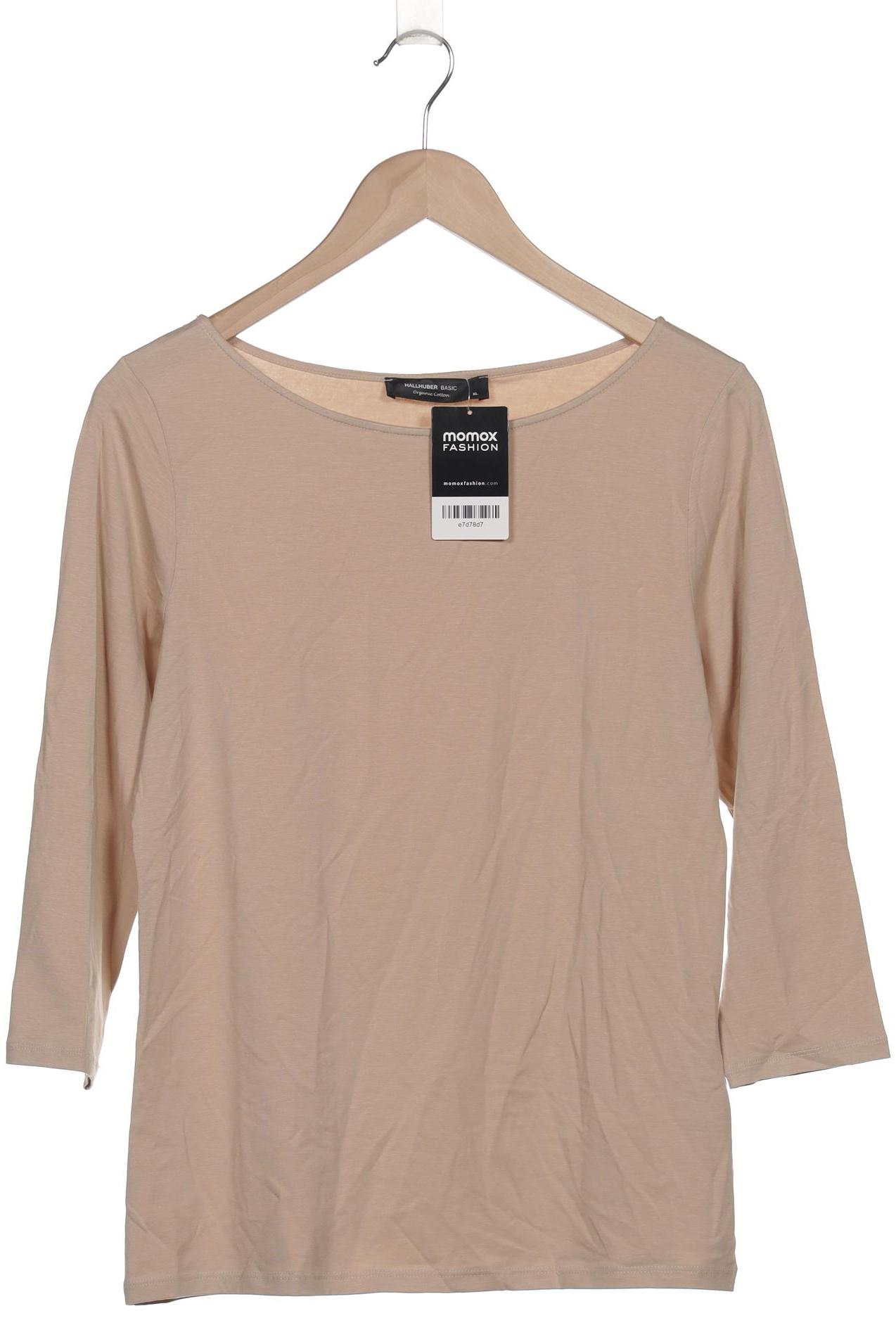 

Hallhuber Damen Langarmshirt, beige, Gr. 44