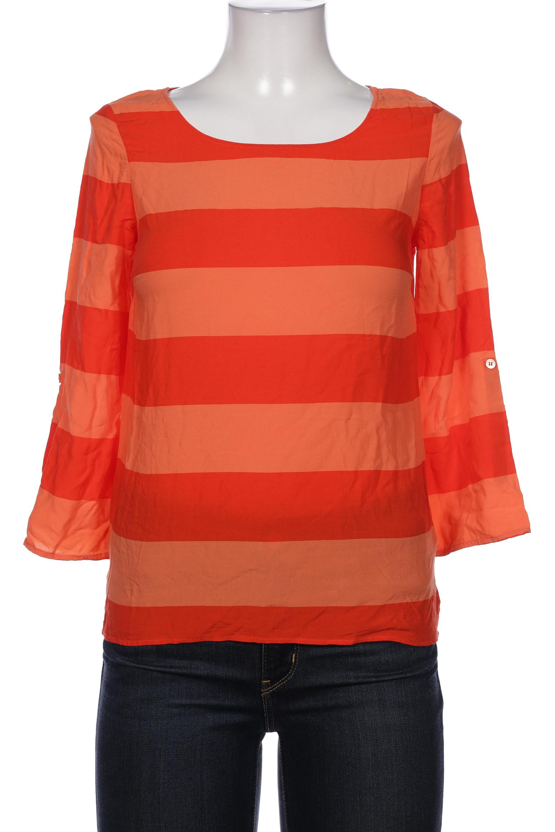 

Hallhuber Damen Langarmshirt, orange, Gr. 34