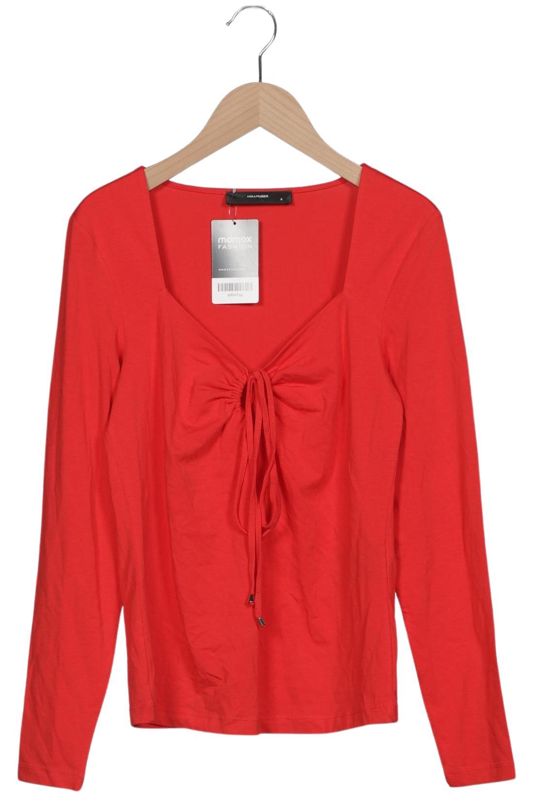 

Hallhuber Damen Langarmshirt, rot, Gr. 36