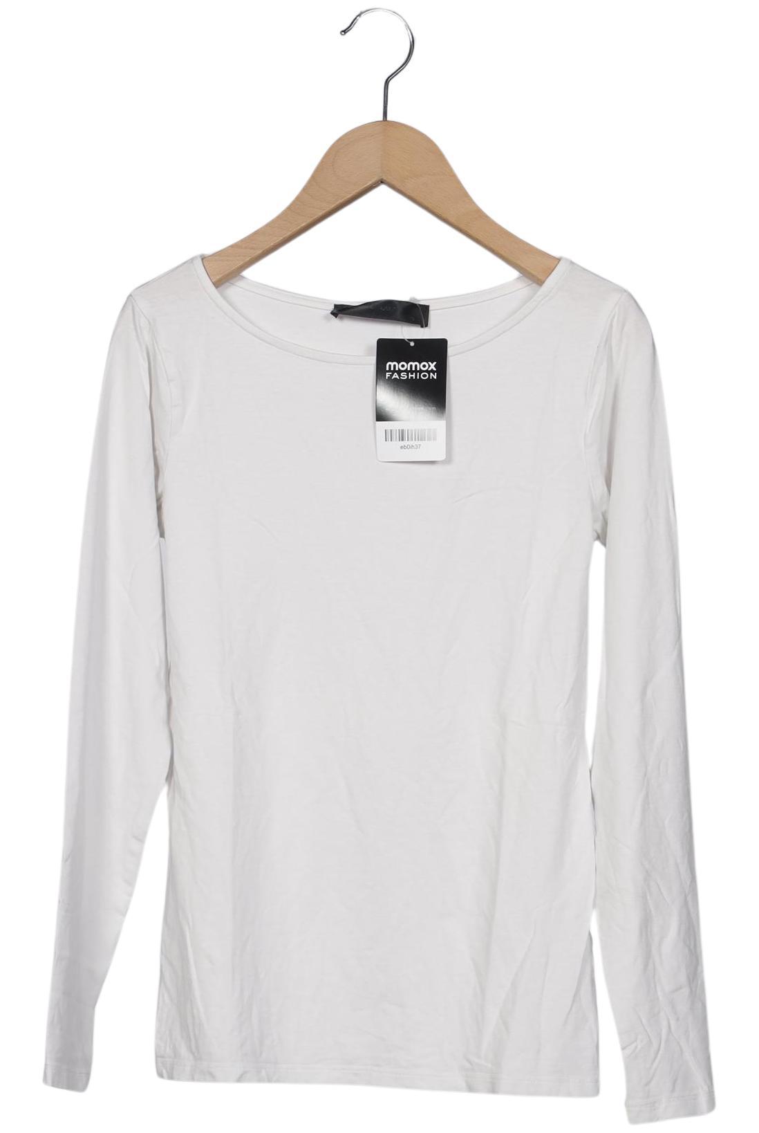 

Hallhuber Damen Langarmshirt, weiß, Gr. 34