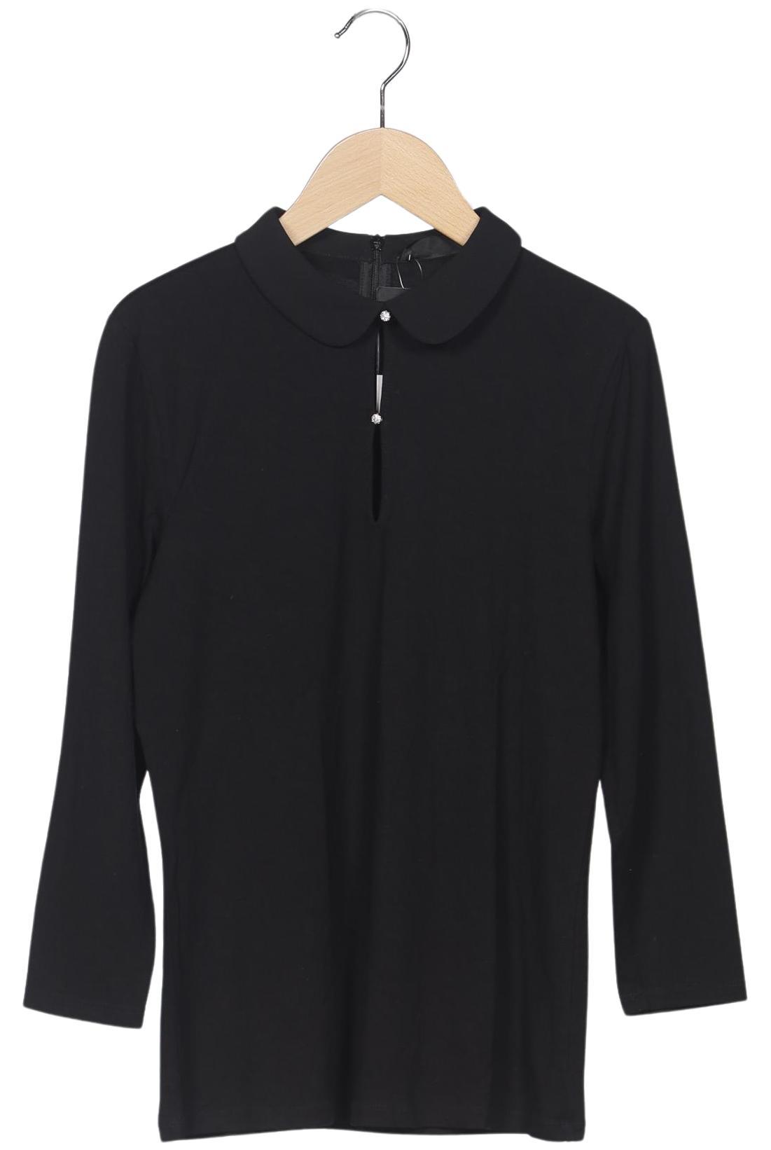 

Hallhuber Damen Langarmshirt, schwarz, Gr. 36