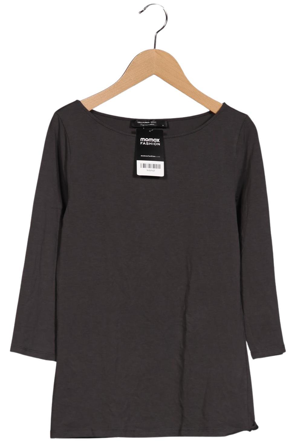 

Hallhuber Damen Langarmshirt, grau, Gr. 36