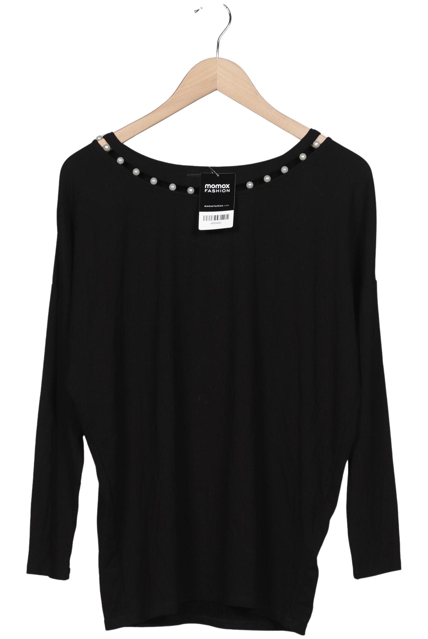 

Hallhuber Damen Langarmshirt, schwarz, Gr. 38